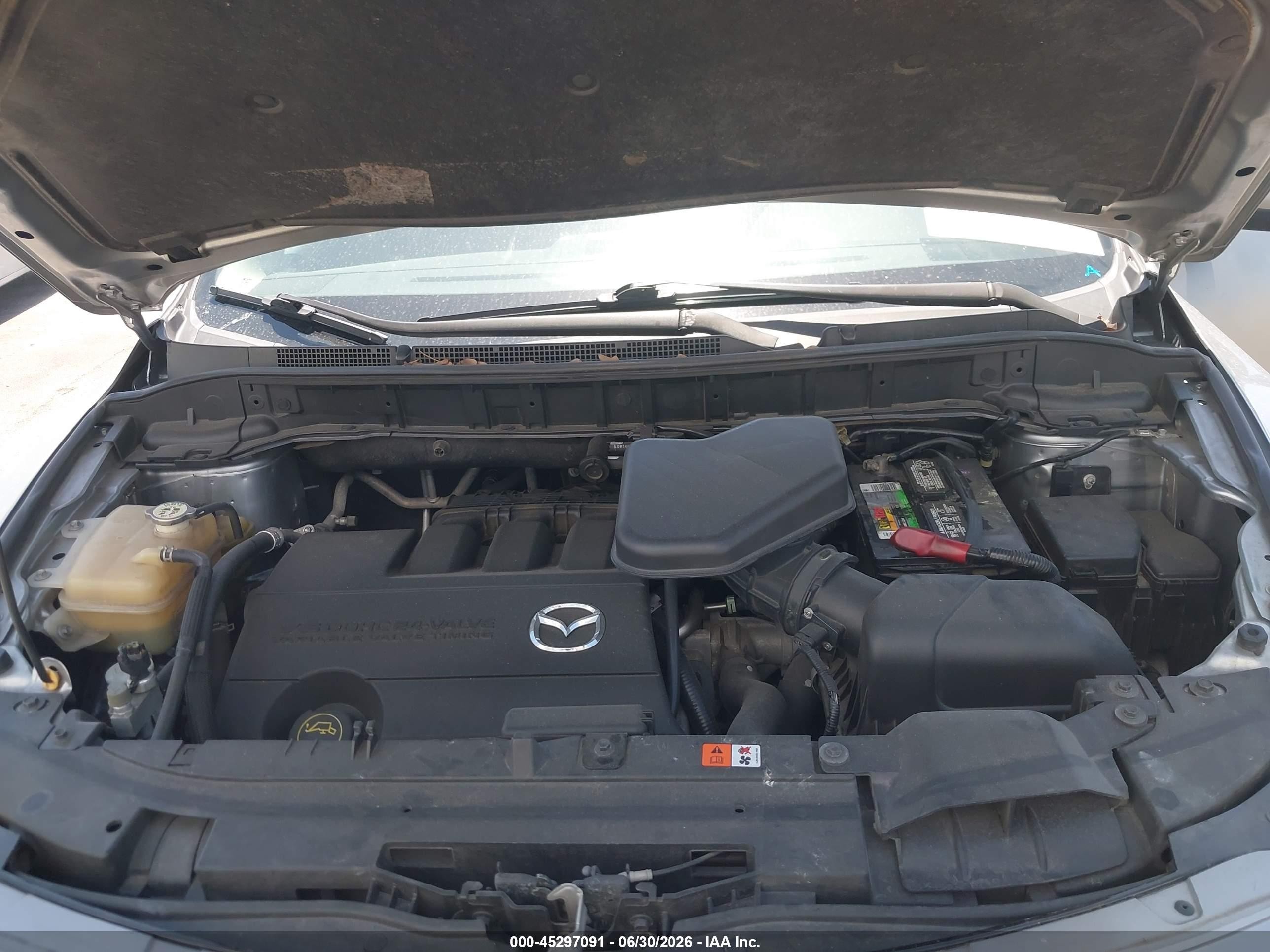 2015 Mazda Cx-9 Touring Серебряный vin: JM3TB2CAXF0461102
