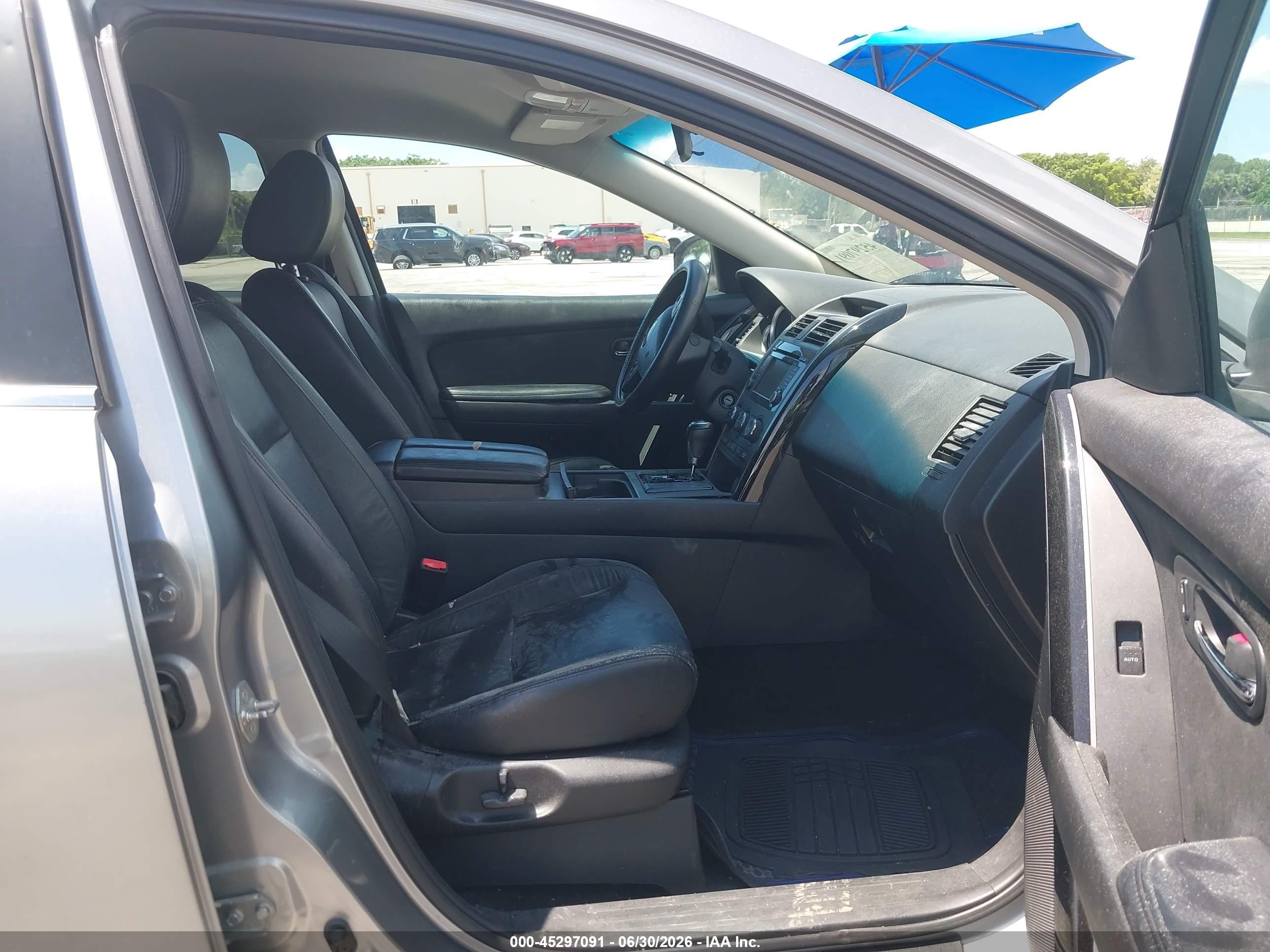 2015 Mazda Cx-9 Touring Серебряный vin: JM3TB2CAXF0461102