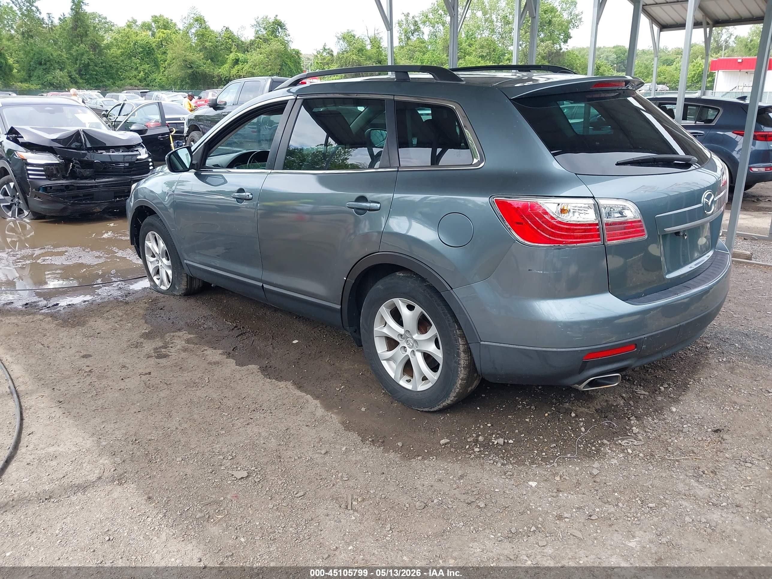 2012 Mazda Cx-9 Touring Серый vin: JM3TB2CV1C0351392