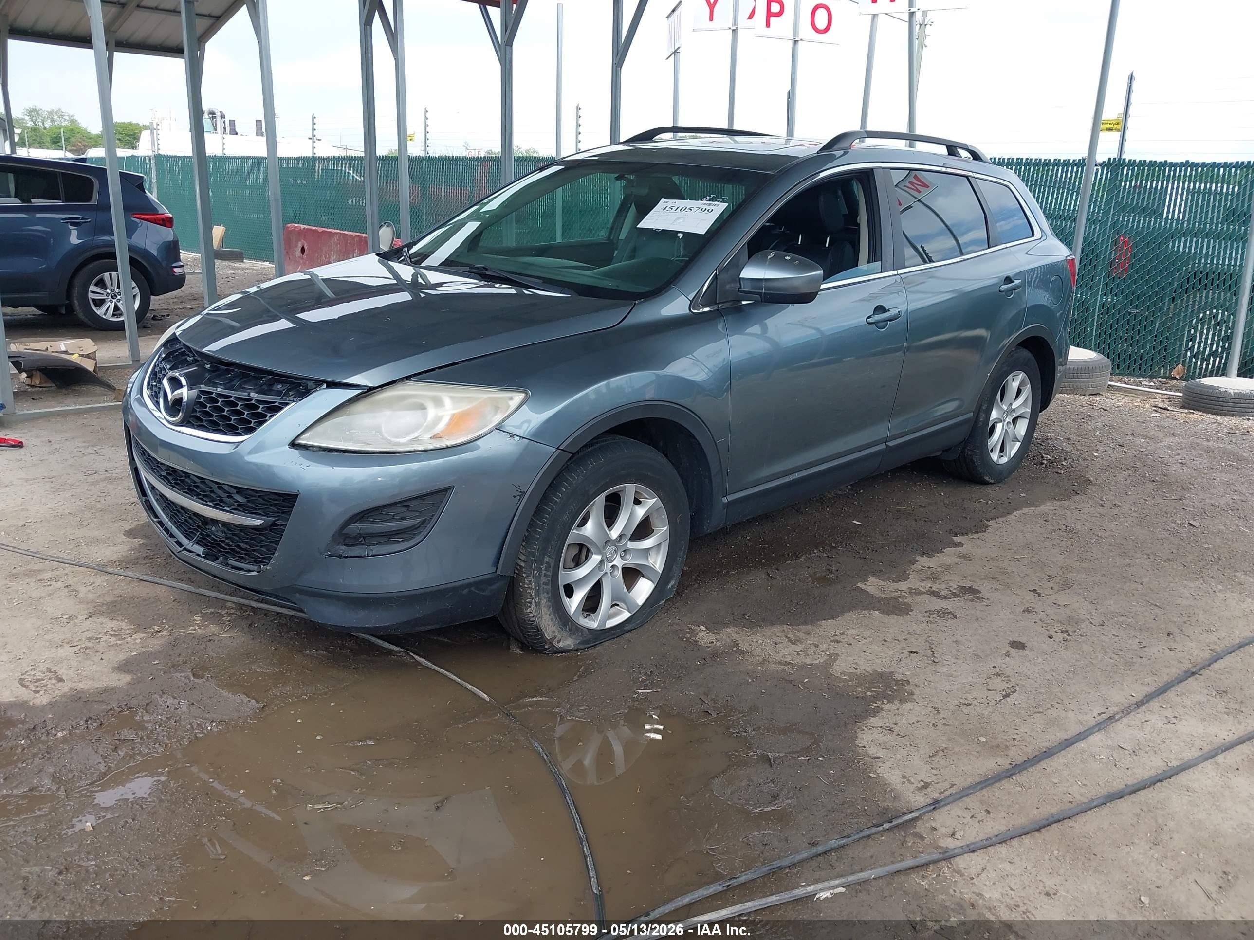 2012 Mazda Cx-9 Touring Серый vin: JM3TB2CV1C0351392