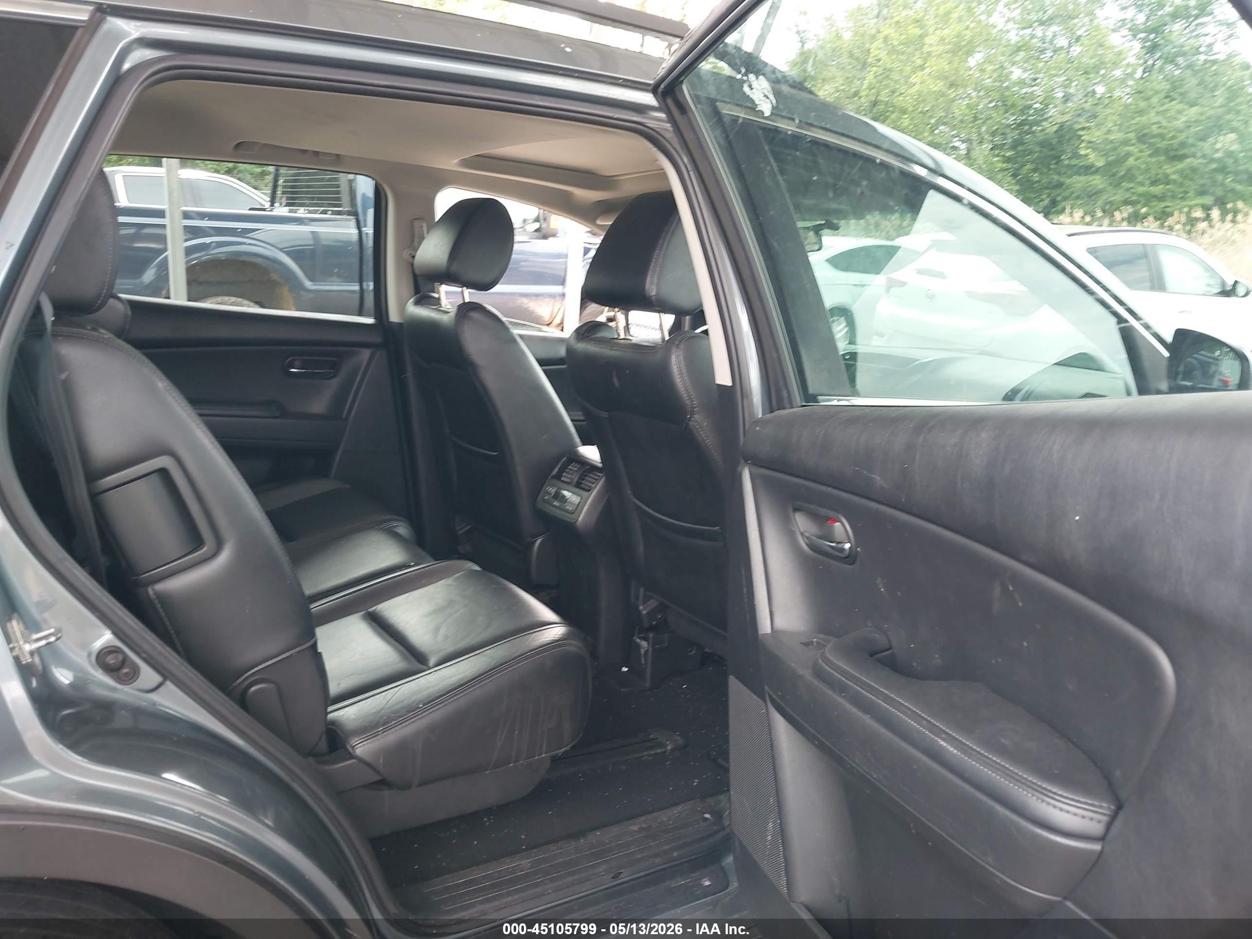 2012 Mazda Cx-9 Touring Серый vin: JM3TB2CV1C0351392