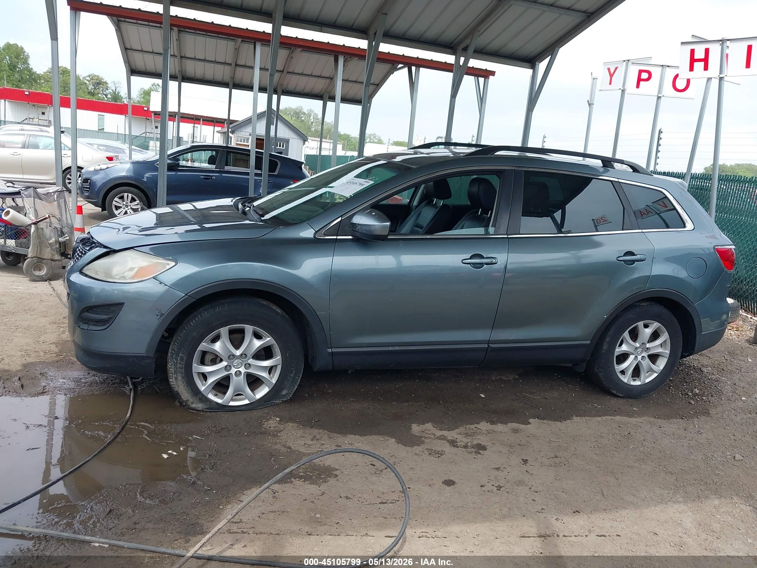 2012 Mazda Cx-9 Touring Серый vin: JM3TB2CV1C0351392