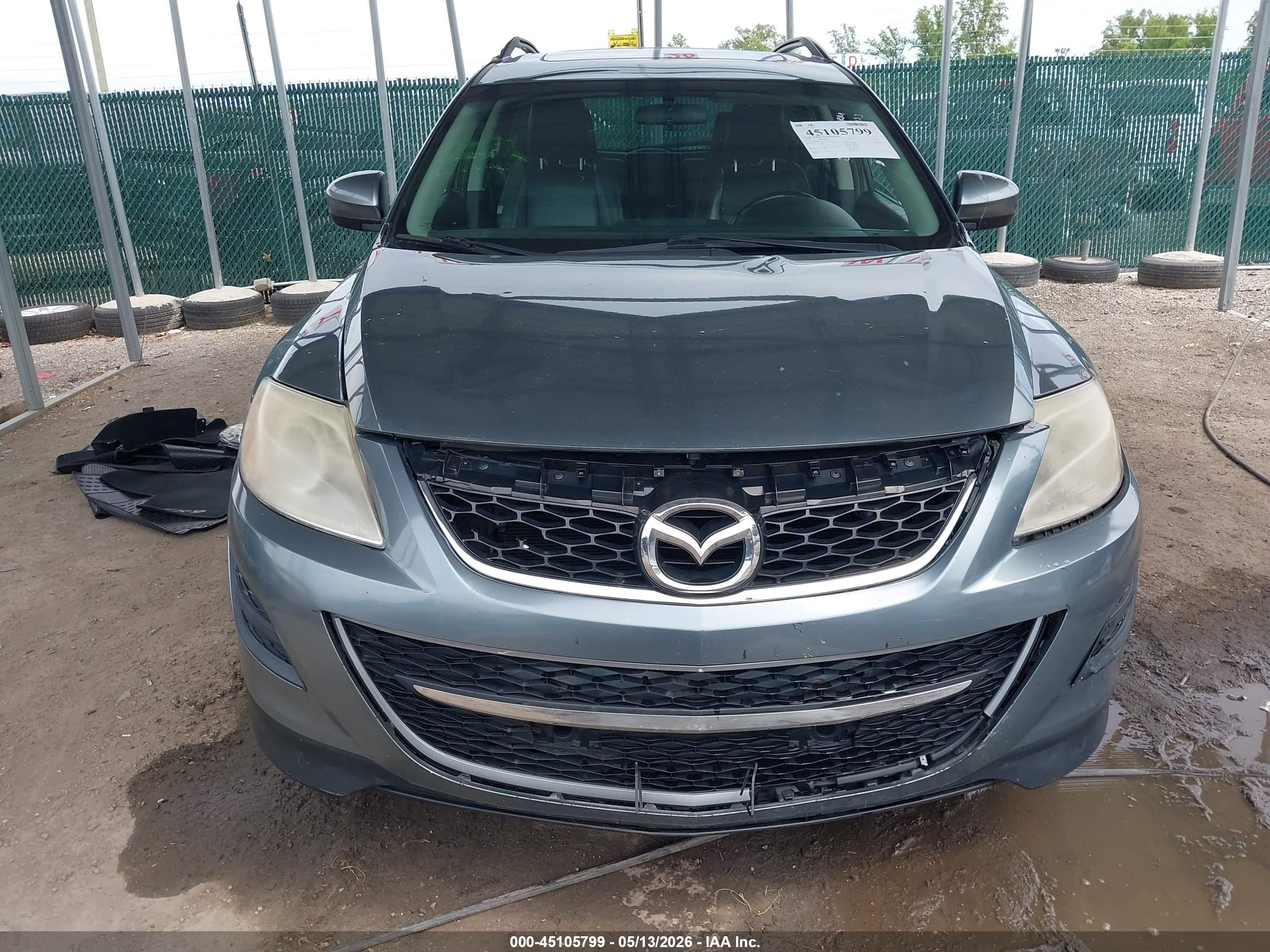 2012 Mazda Cx-9 Touring Серый vin: JM3TB2CV1C0351392