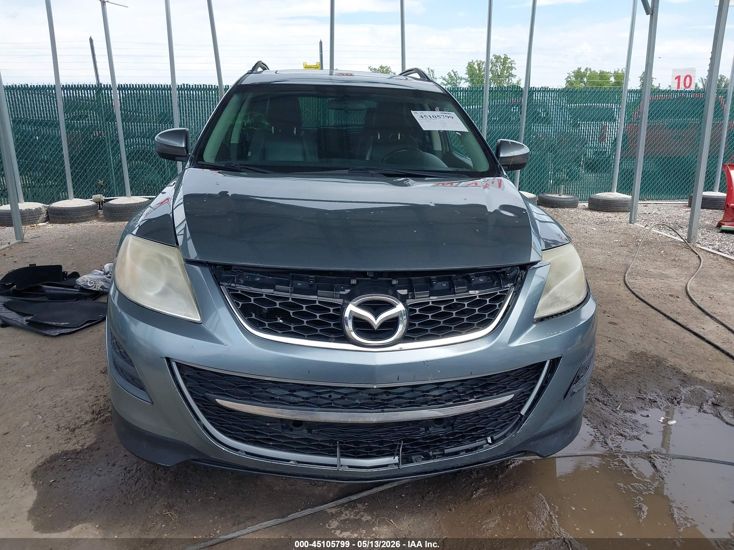 2012 Mazda Cx-9 Touring Серый vin: JM3TB2CV1C0351392