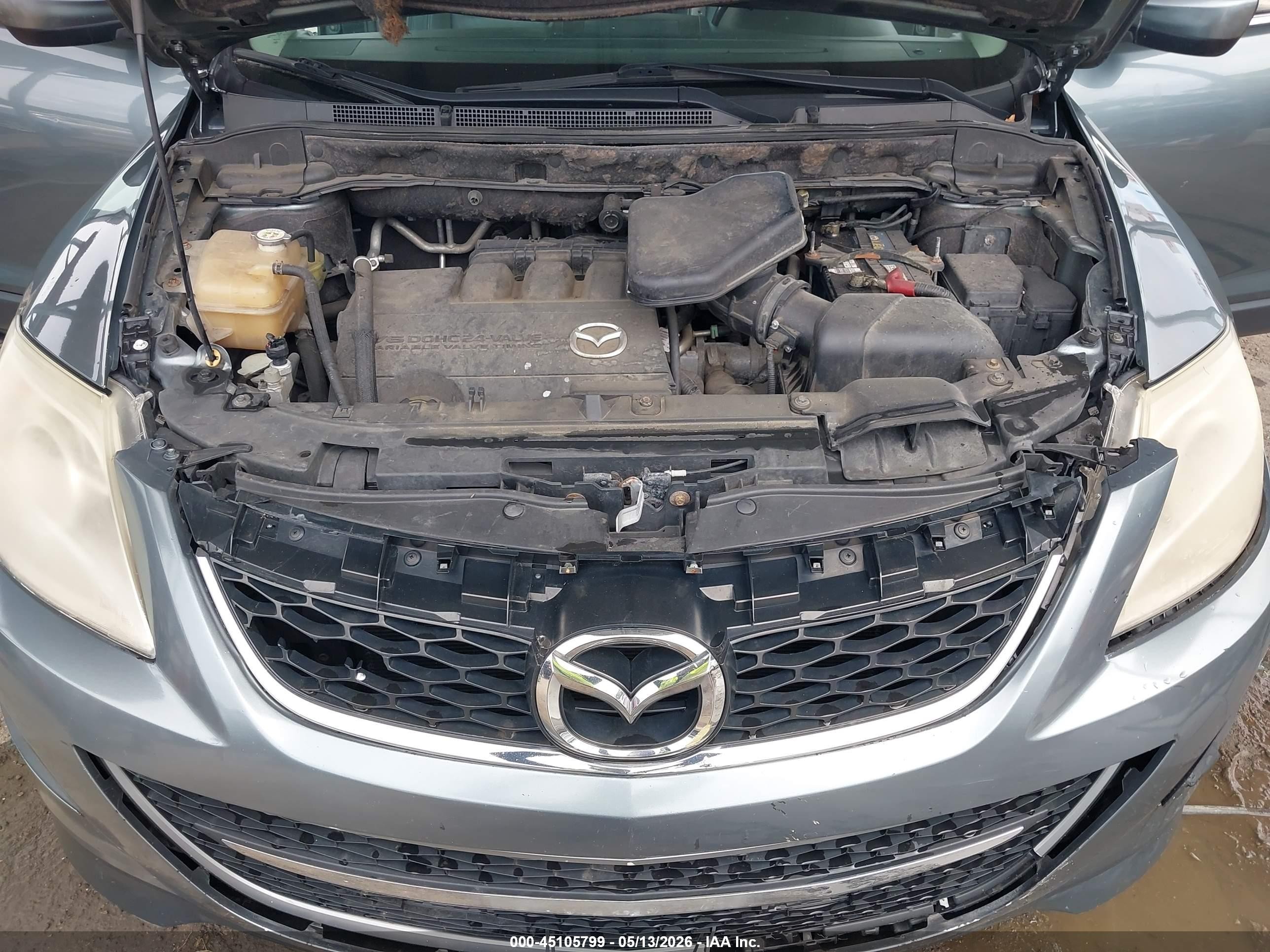 2012 Mazda Cx-9 Touring Серый vin: JM3TB2CV1C0351392