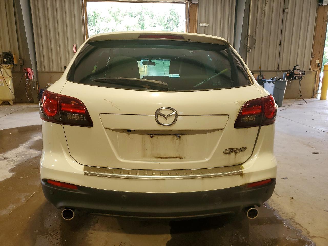 2013 Mazda Cx-9 Touring White vin: JM3TB2CV1D0413021
