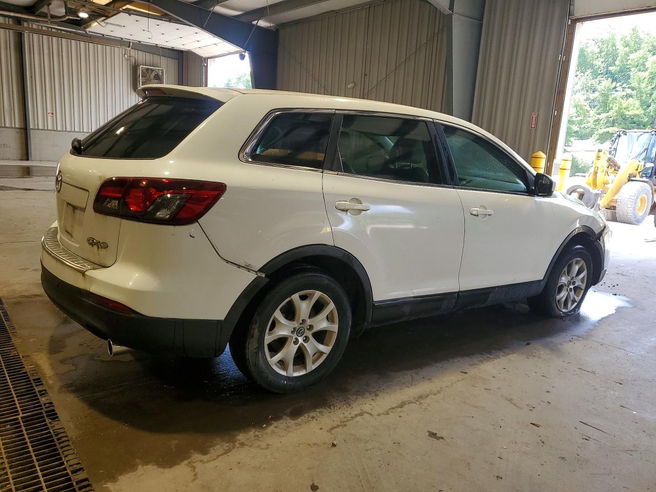2013 Mazda Cx-9 Touring White vin: JM3TB2CV1D0413021