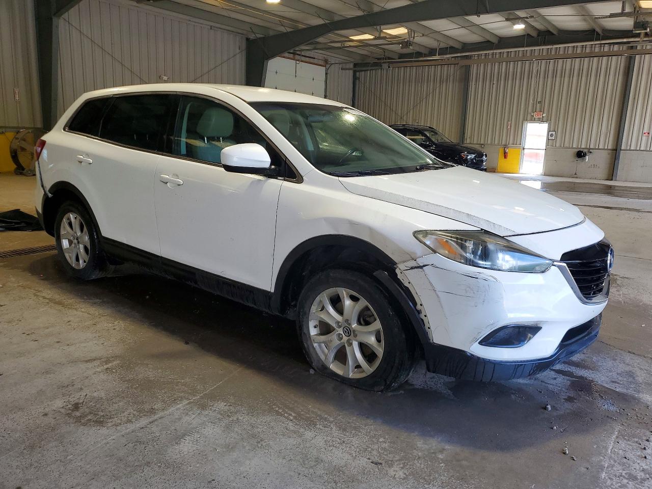 2013 Mazda Cx-9 Touring White vin: JM3TB2CV1D0413021