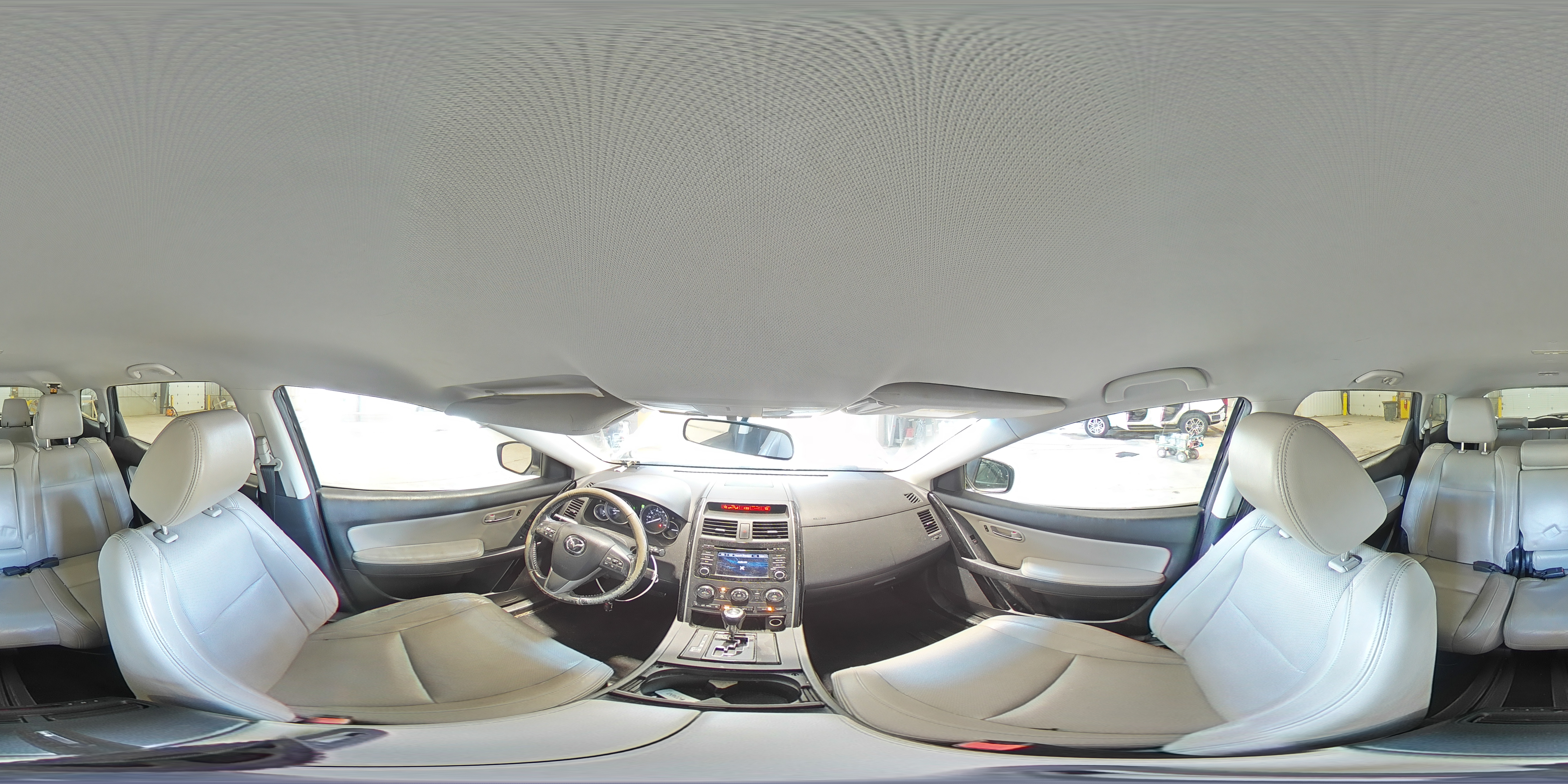 2013 Mazda Cx-9 Touring White vin: JM3TB2CV1D0413021