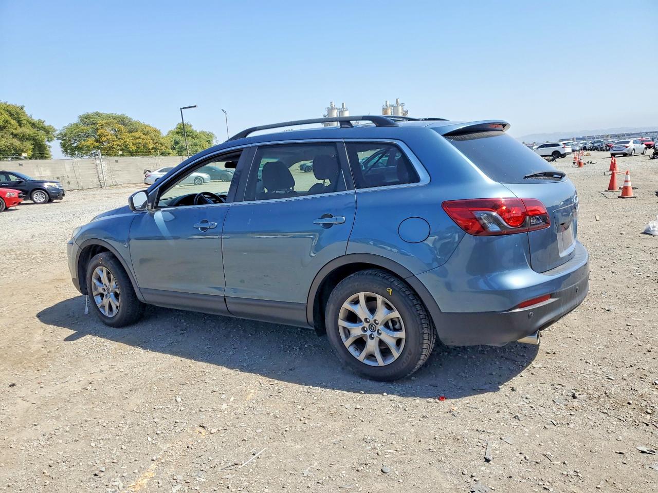 2015 Mazda Cx-9 Touring Blue vin: JM3TB2CV1F0464084