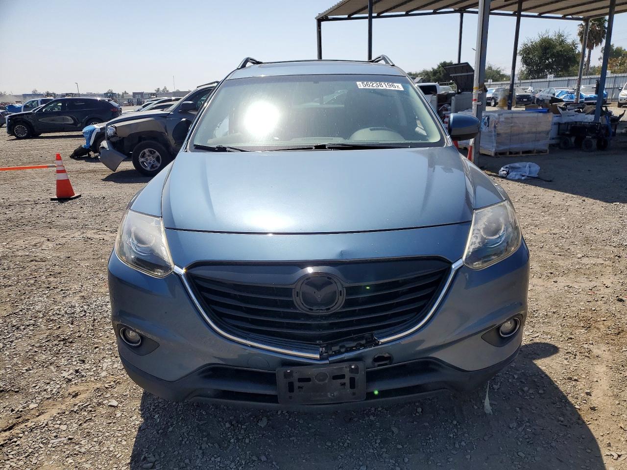 2015 Mazda Cx-9 Touring Blue vin: JM3TB2CV1F0464084