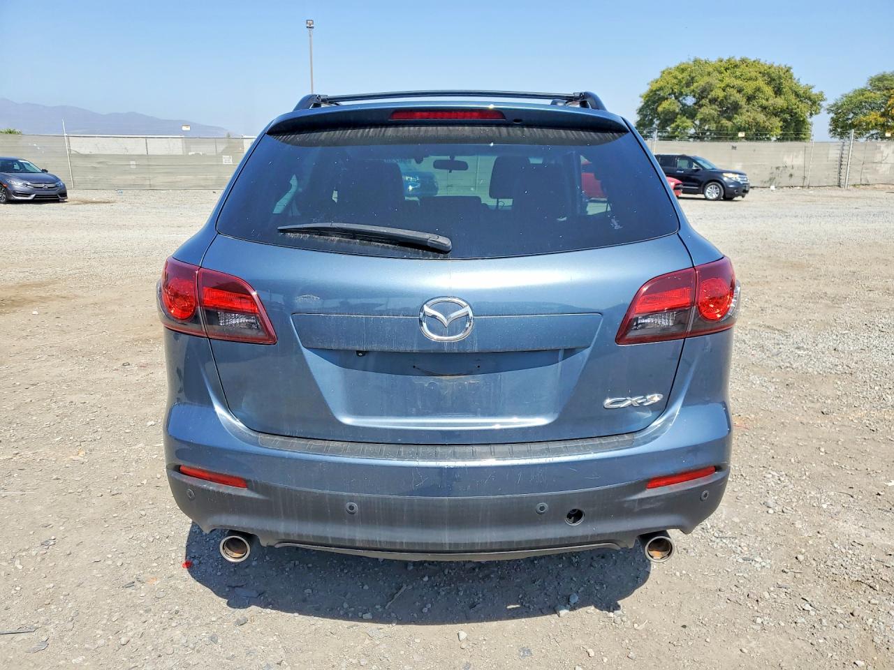 2015 Mazda Cx-9 Touring Blue vin: JM3TB2CV1F0464084