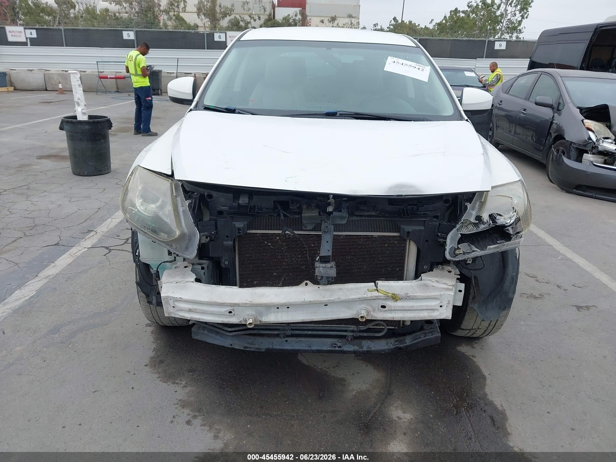 2013 Mazda Cx-9 Touring White vin: JM3TB2CV2D0412816