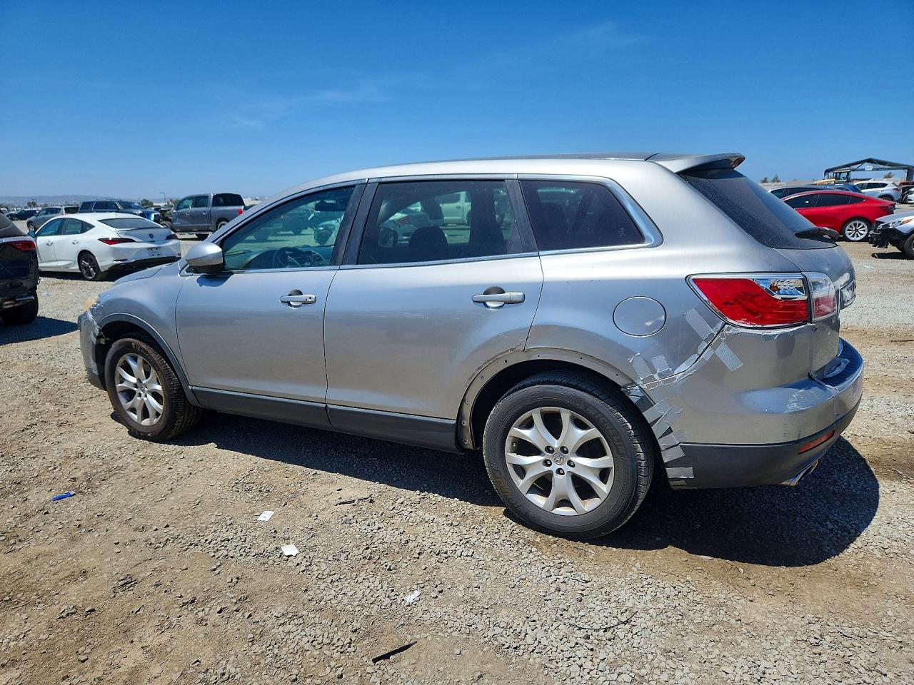 2012 Mazda Cx-9 Silver vin: JM3TB2CV3C0353760