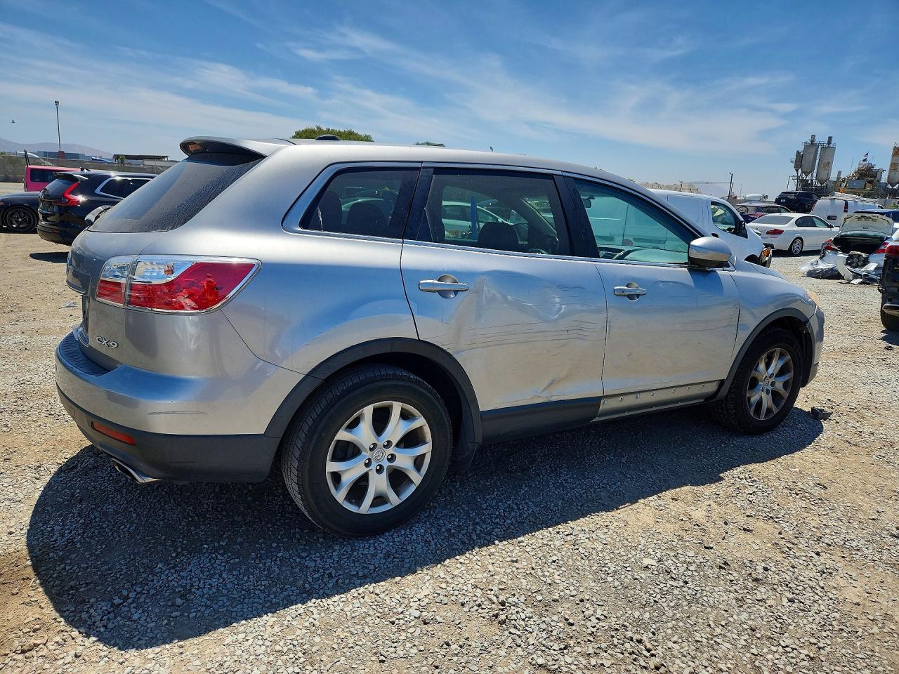 2012 Mazda Cx-9 Silver vin: JM3TB2CV3C0353760