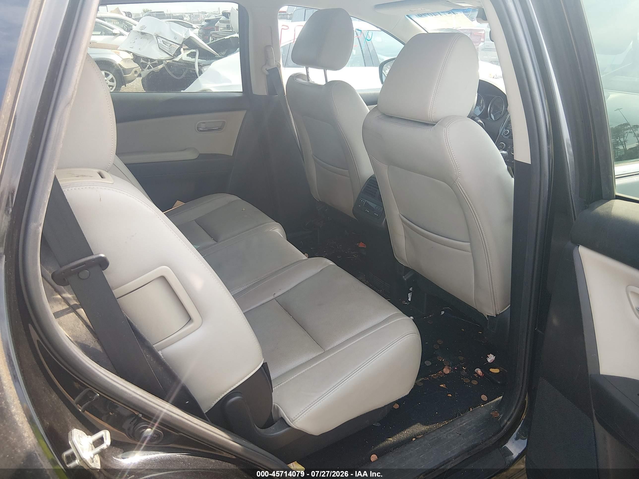 2015 Mazda Cx-9 Touring Black vin: JM3TB2CV3F0459095