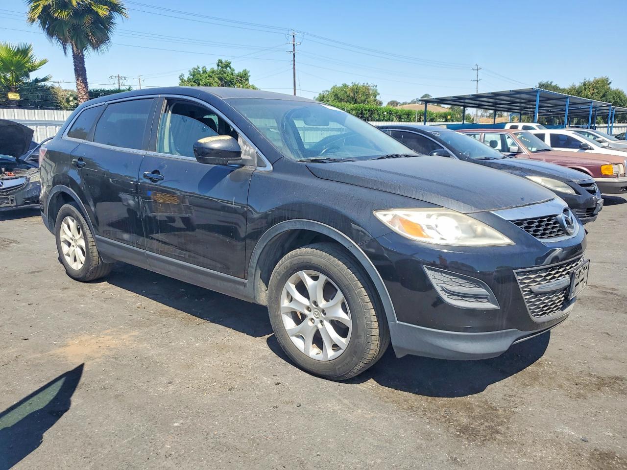 2012 Mazda Cx-9 Black vin: JM3TB2CV5C0344915