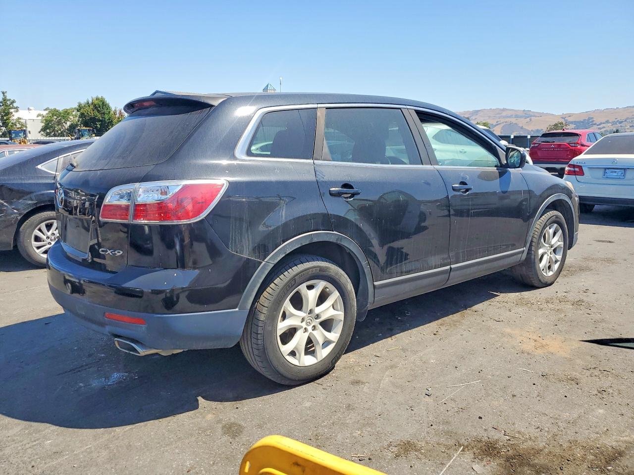 2012 Mazda Cx-9 Black vin: JM3TB2CV5C0344915