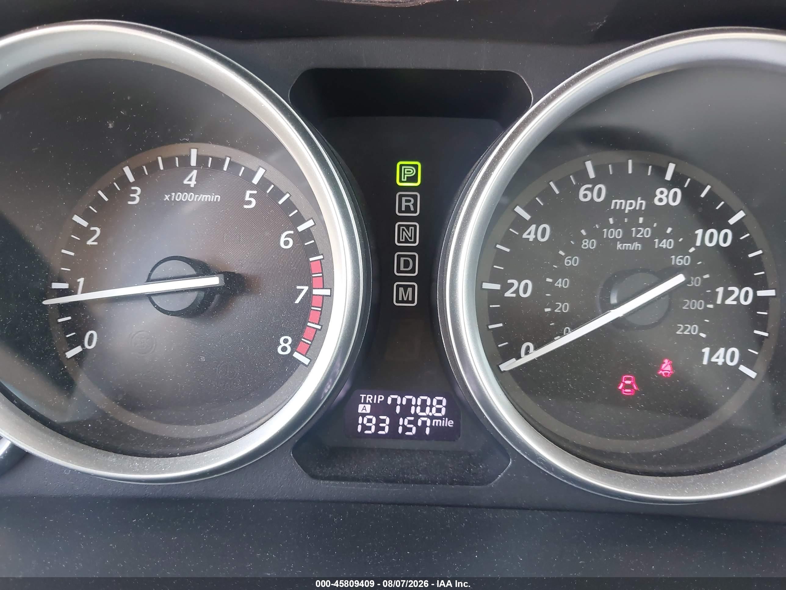 2014 Mazda Cx-9 Touring Белый vin: JM3TB2CV6E0444072