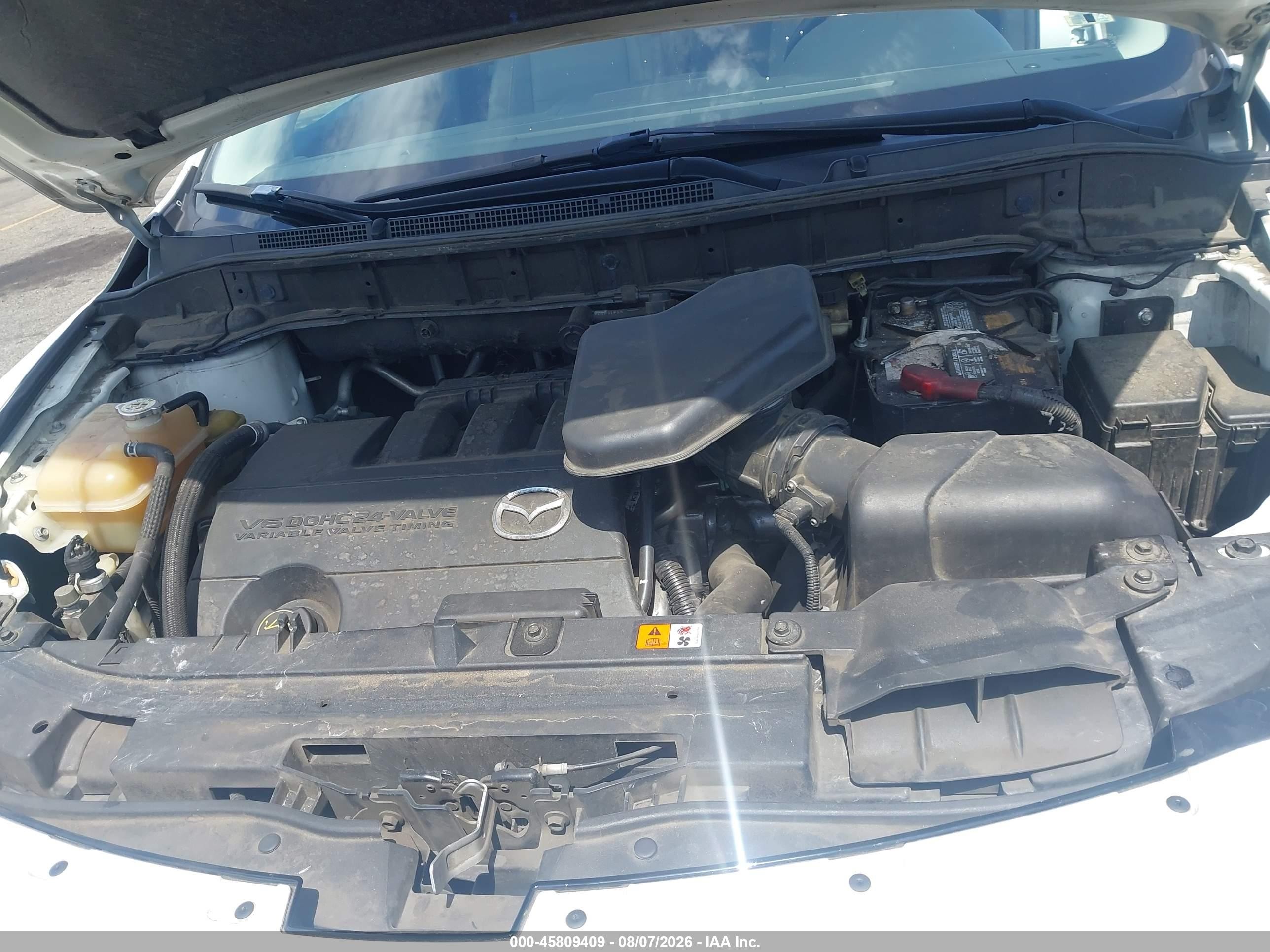2014 Mazda Cx-9 Touring Белый vin: JM3TB2CV6E0444072