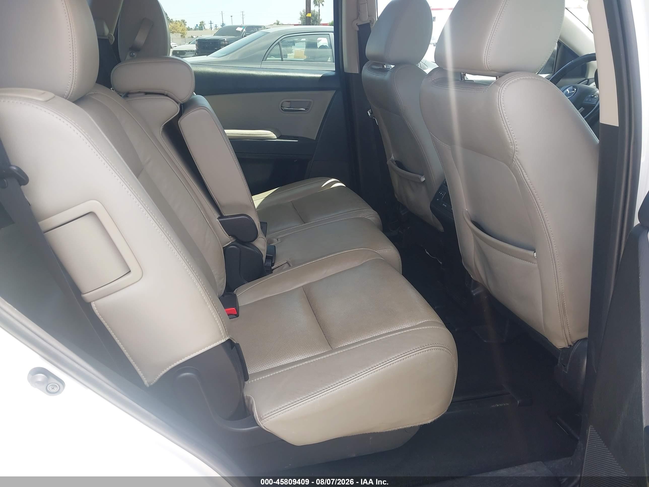 2014 Mazda Cx-9 Touring Белый vin: JM3TB2CV6E0444072