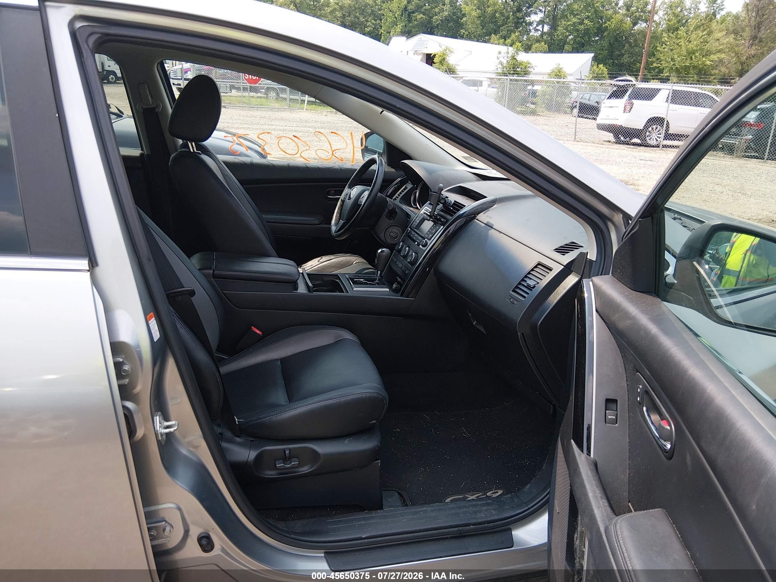 2011 Mazda Cx-9 Touring Gray vin: JM3TB2CV7B0301627
