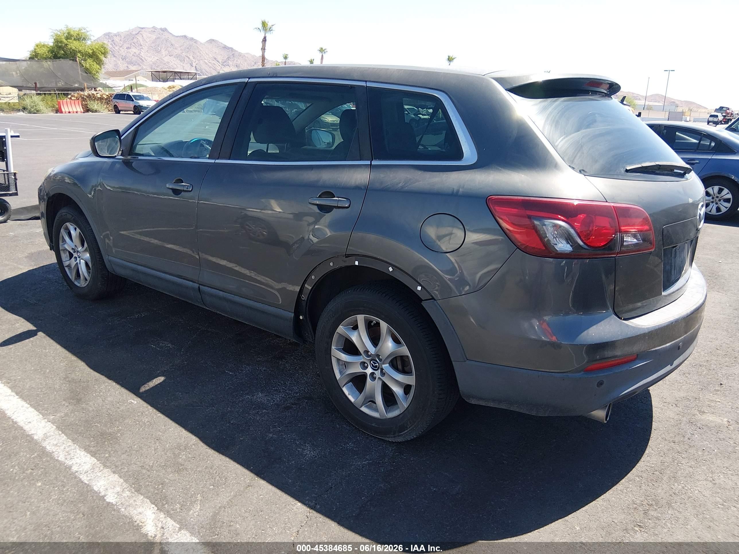 2015 Mazda Cx-9 Touring Серый vin: JM3TB2CV7F0460573