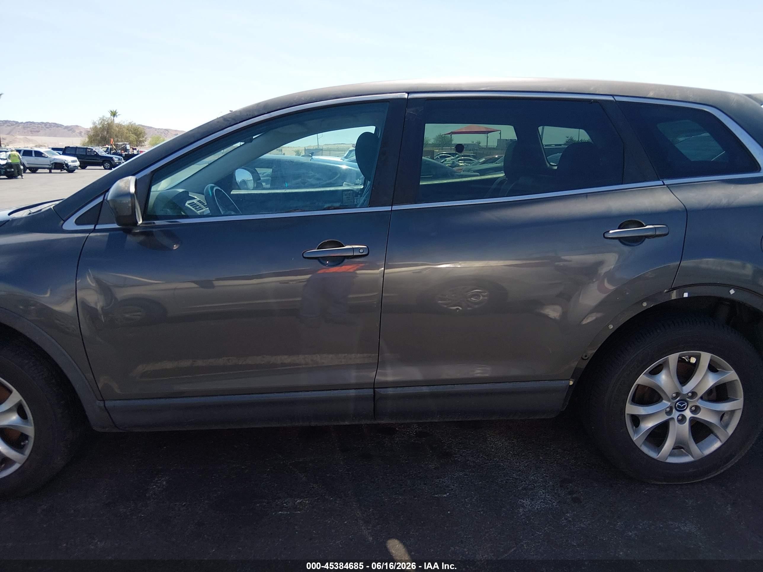2015 Mazda Cx-9 Touring Серый vin: JM3TB2CV7F0460573