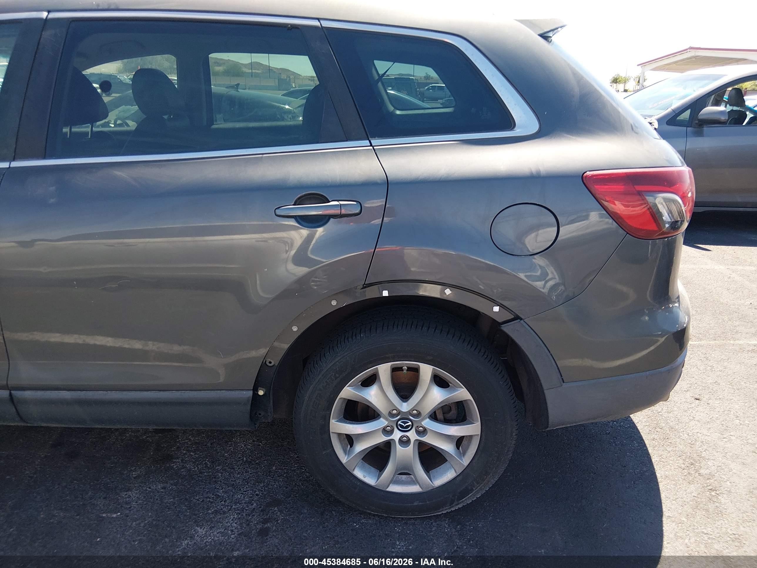 2015 Mazda Cx-9 Touring Серый vin: JM3TB2CV7F0460573