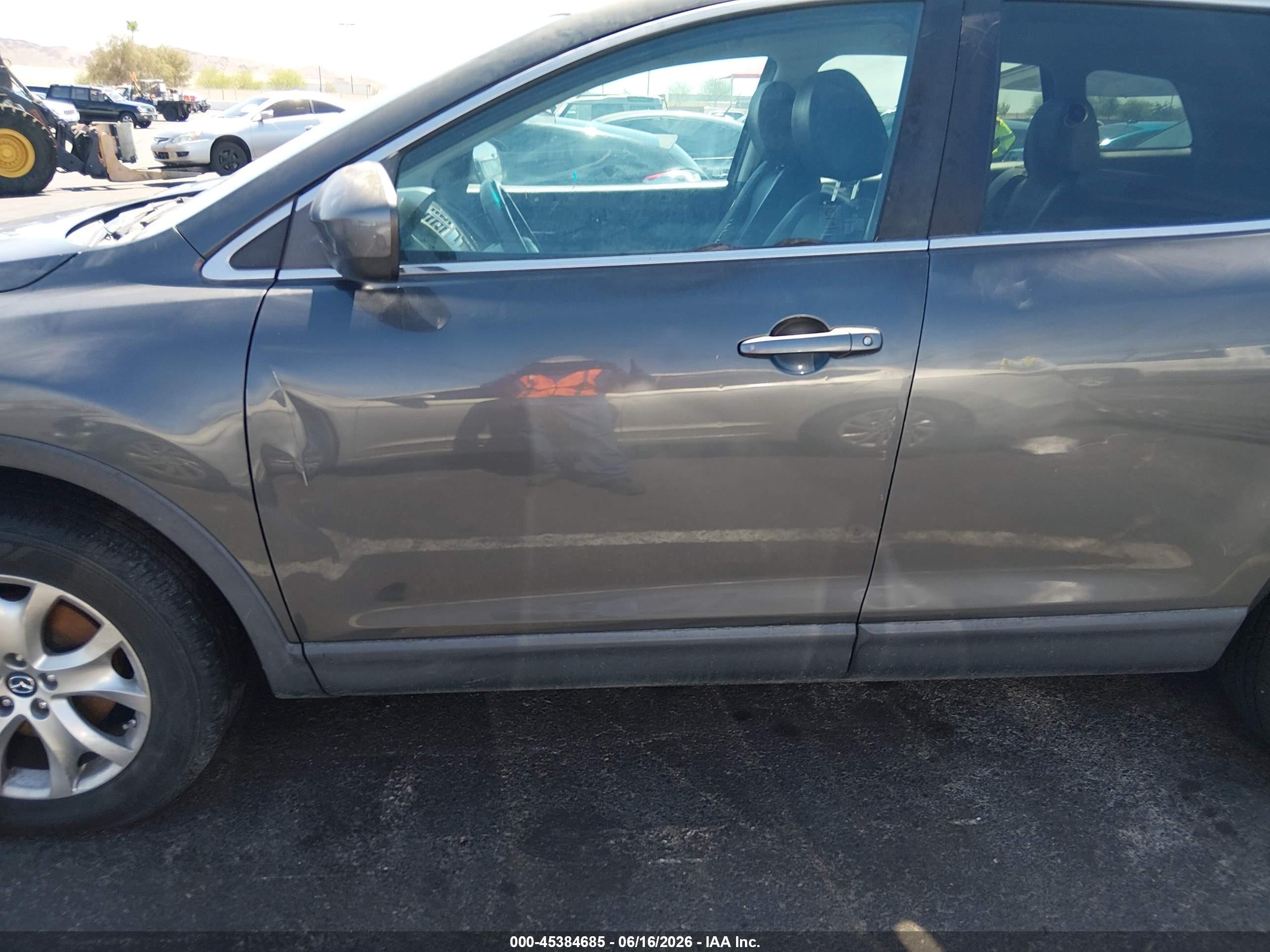 2015 Mazda Cx-9 Touring Серый vin: JM3TB2CV7F0460573