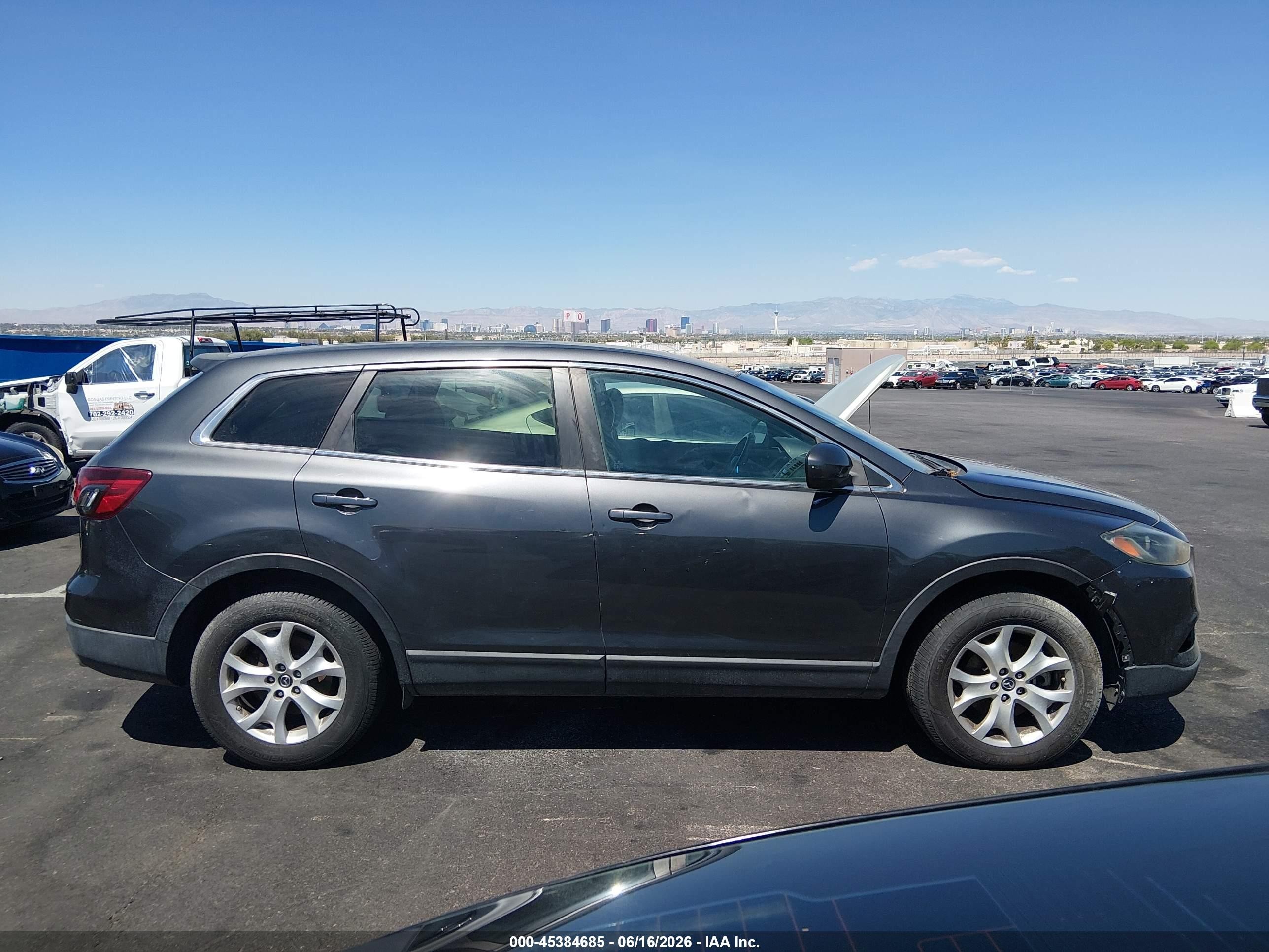 2015 Mazda Cx-9 Touring Серый vin: JM3TB2CV7F0460573