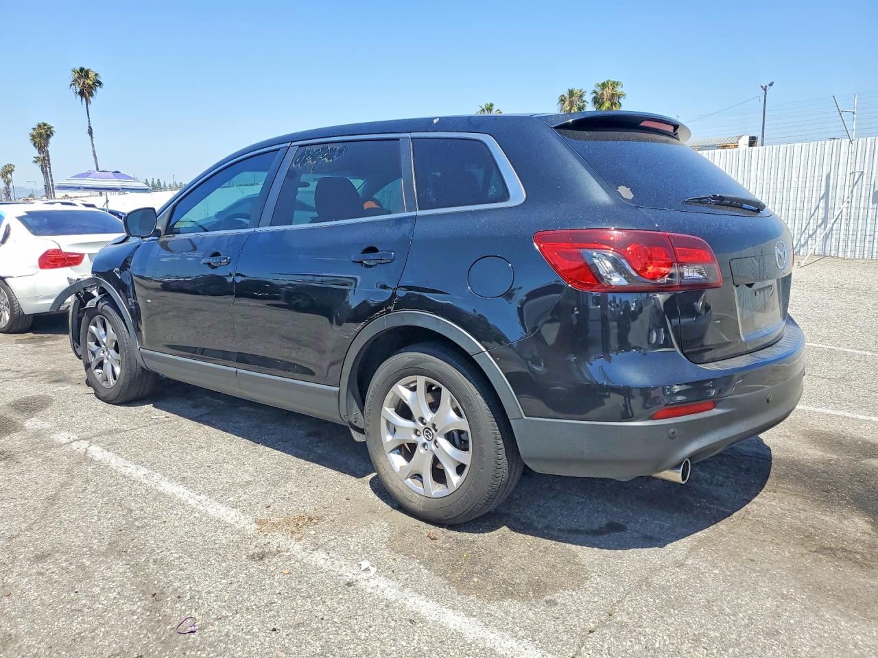 2014 Mazda Cx-9 Touring Black vin: JM3TB2CV9E0441649
