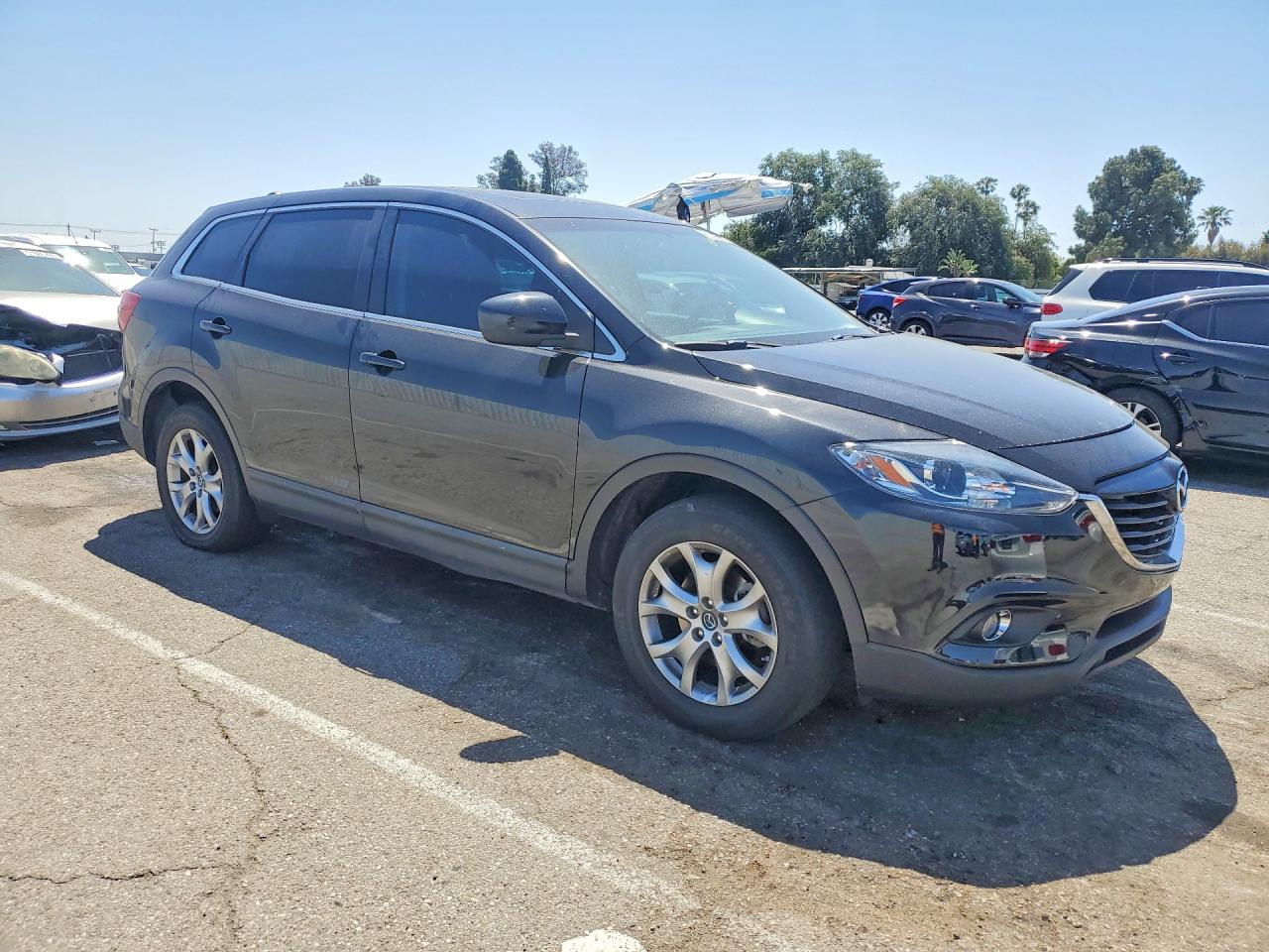 2014 Mazda Cx-9 Touring Black vin: JM3TB2CV9E0441649