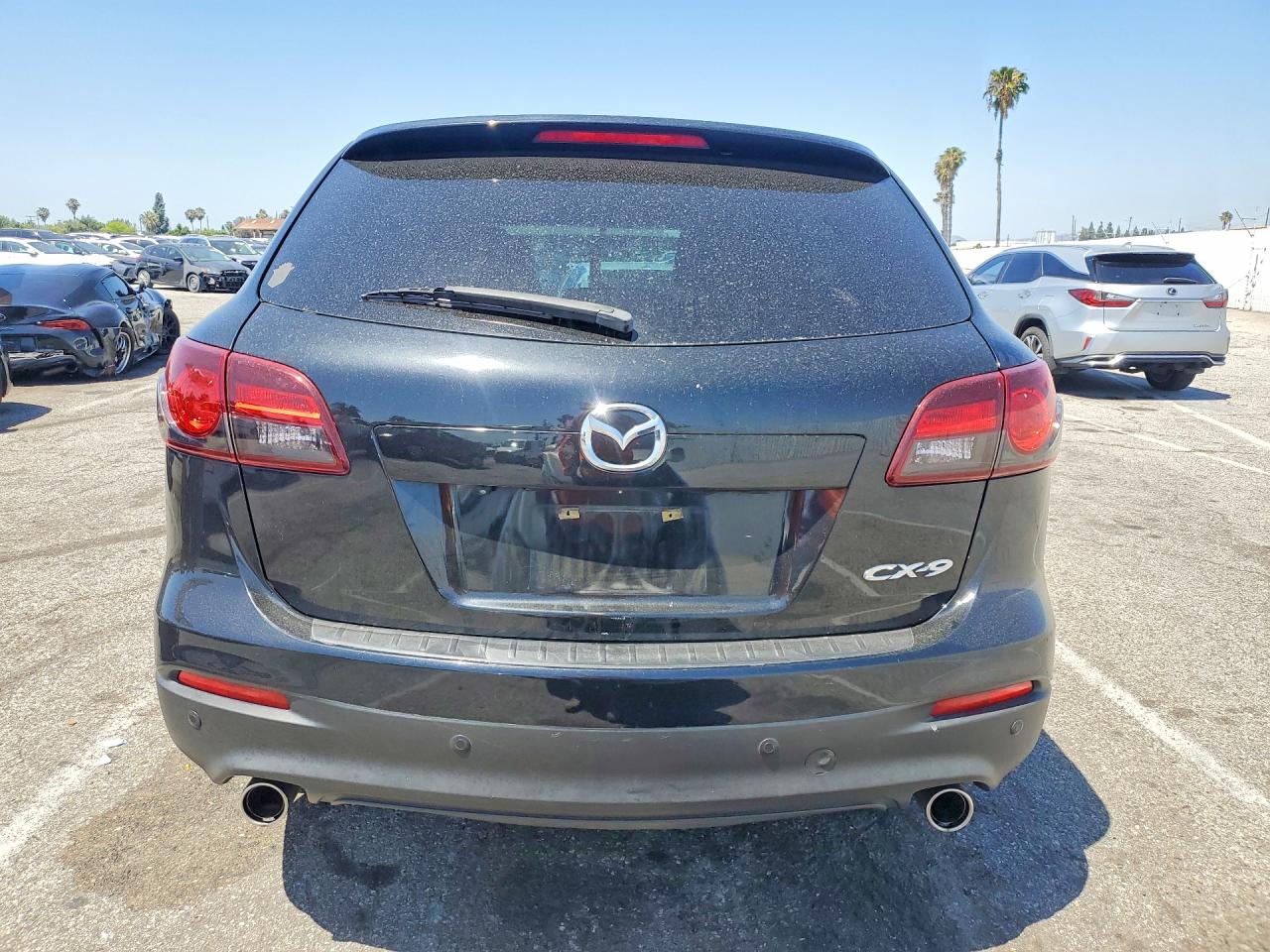 2014 Mazda Cx-9 Touring Black vin: JM3TB2CV9E0441649