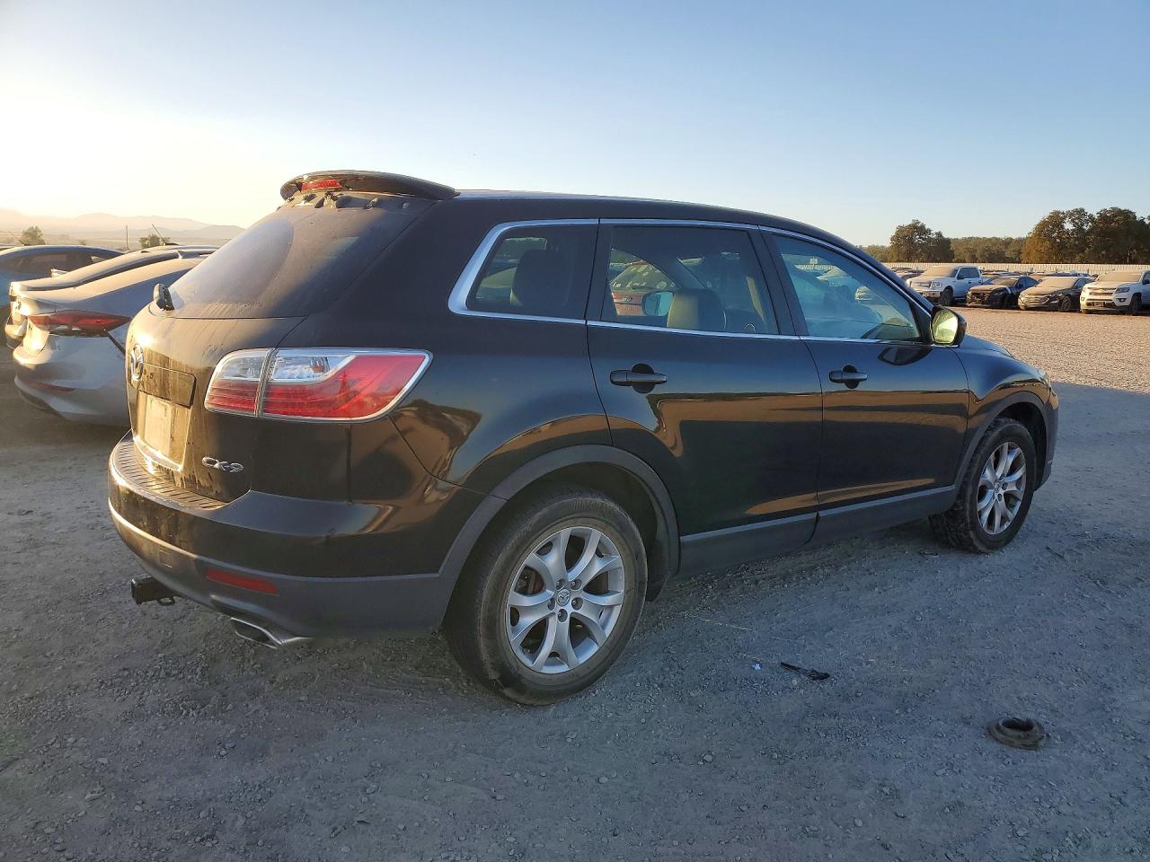 2012 Mazda Cx-9 Black vin: JM3TB2CVXC0344473