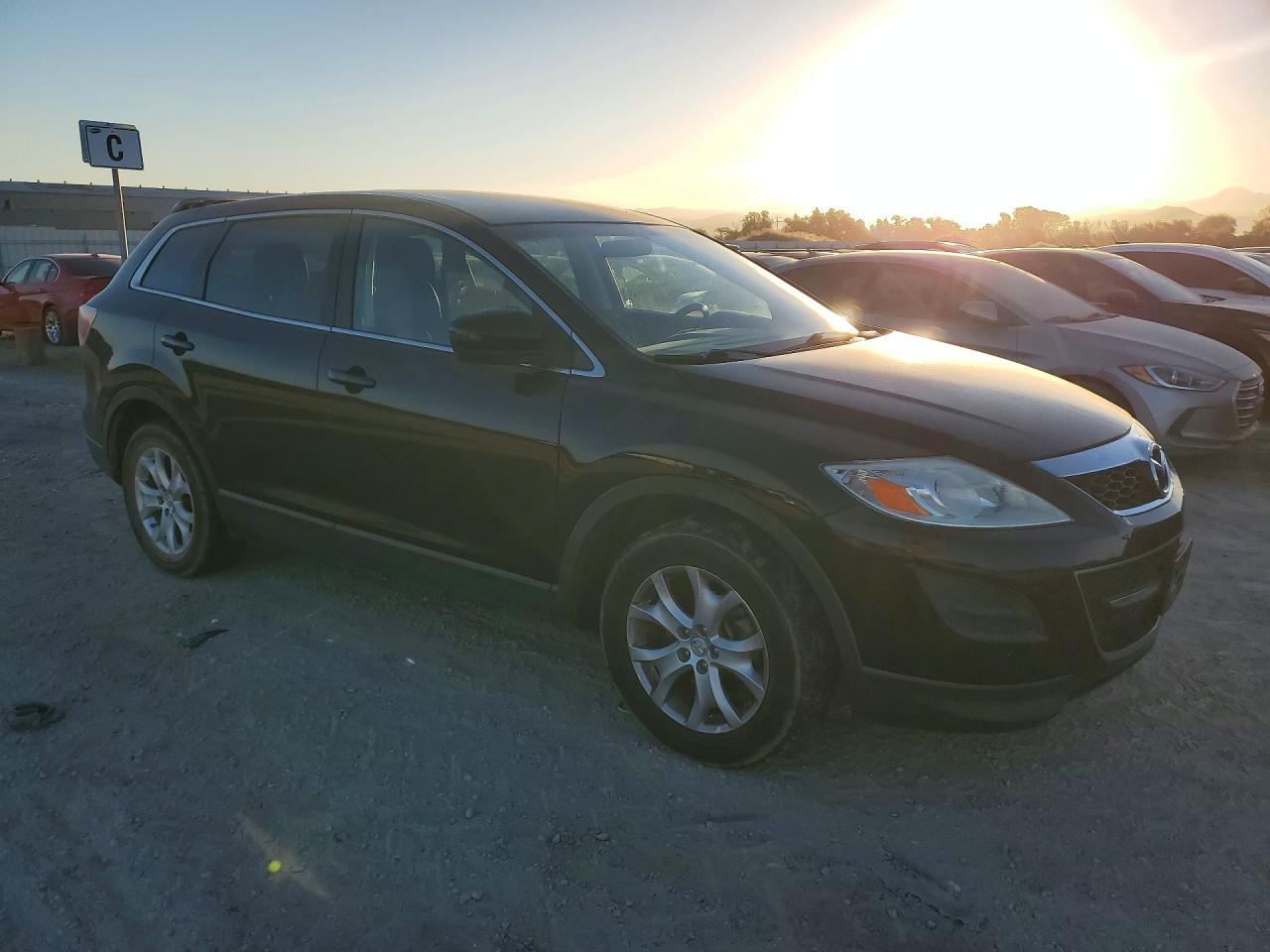 2012 Mazda Cx-9 Black vin: JM3TB2CVXC0344473