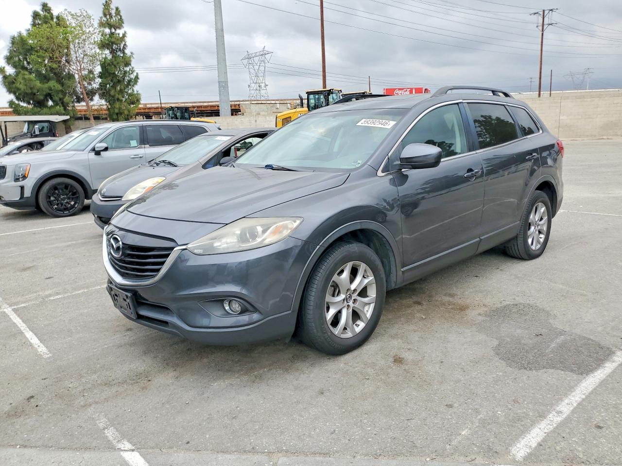 2014 Mazda Cx-9 Touring Серый vin: JM3TB2CVXE0431180