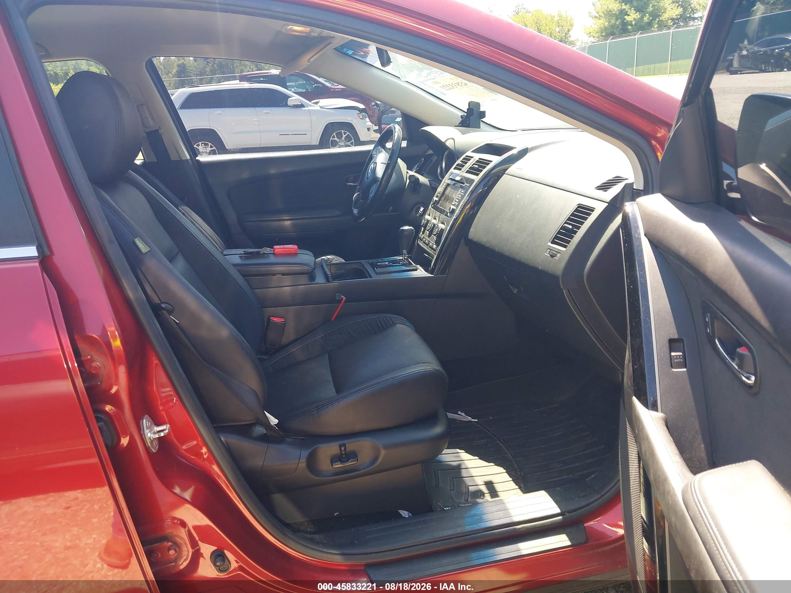 2015 Mazda Cx-9 Touring Красный vin: JM3TB2CVXF0460440