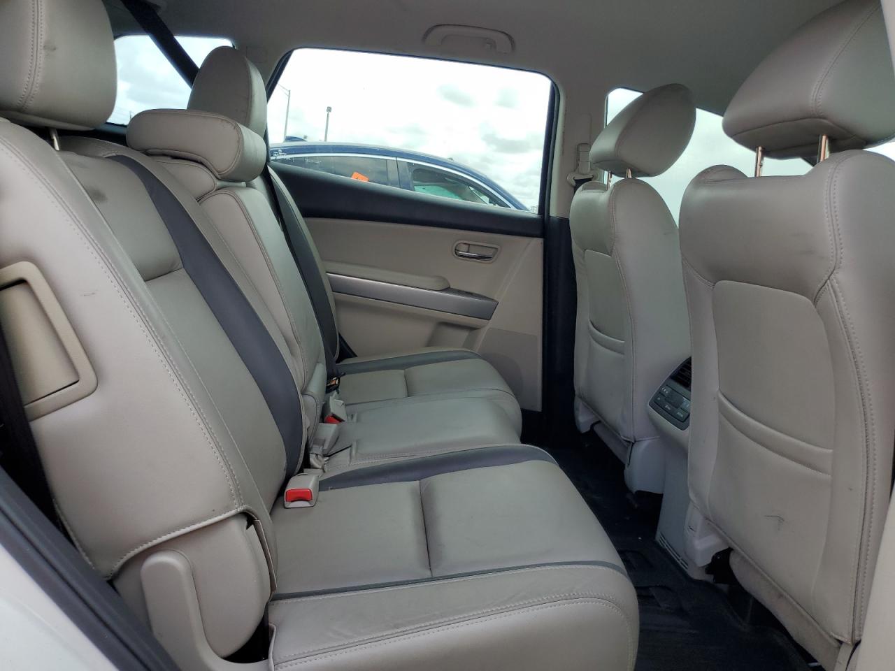 2012 Mazda Cx-9 White vin: JM3TB2DA0C0340136