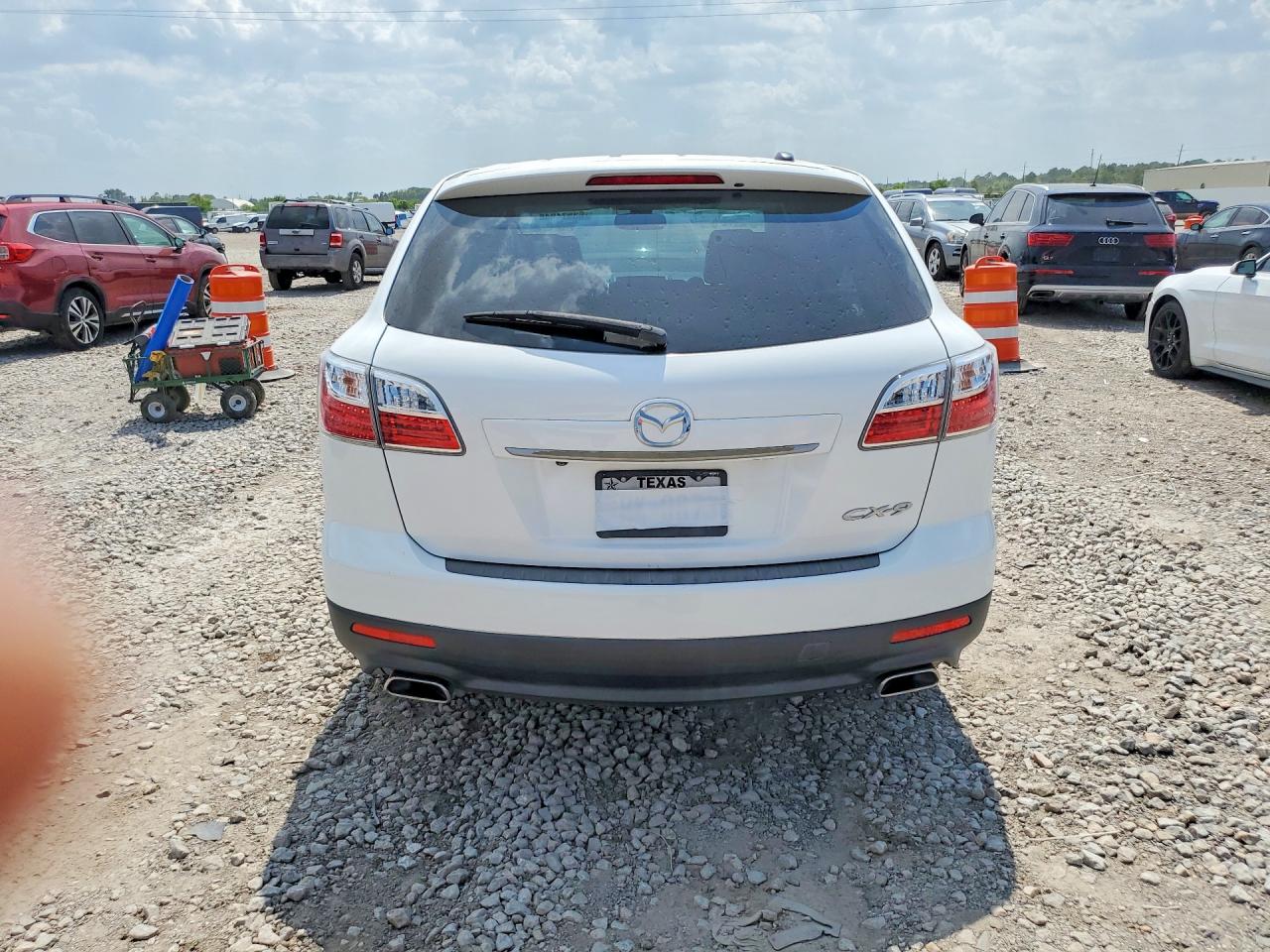 2012 Mazda Cx-9 White vin: JM3TB2DA0C0369071