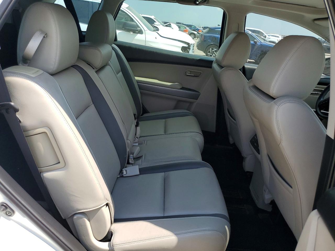 2012 Mazda Cx-9 White vin: JM3TB2DA0C0369071
