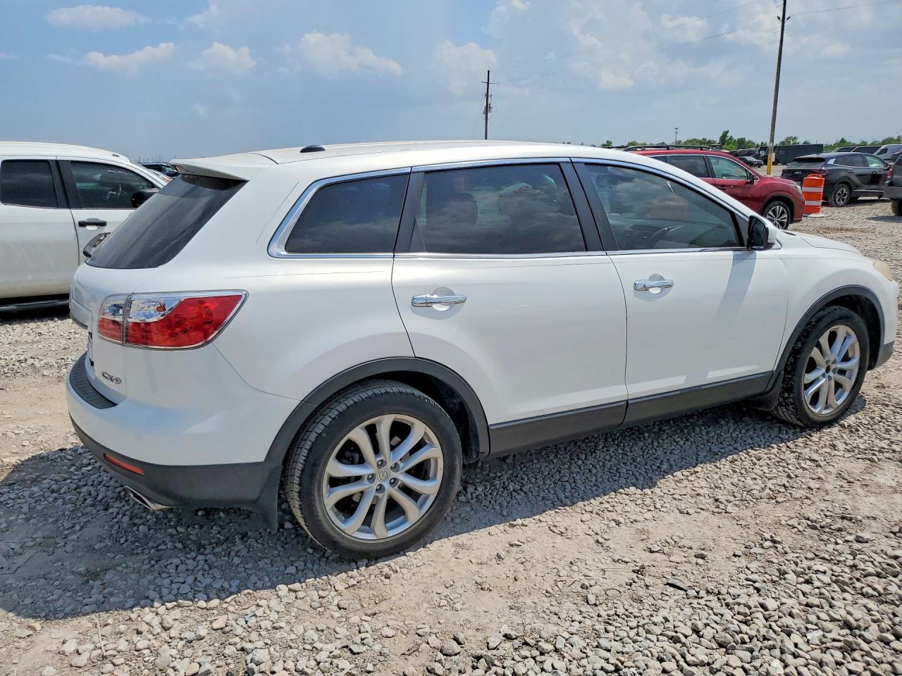2012 Mazda Cx-9 White vin: JM3TB2DA0C0369071