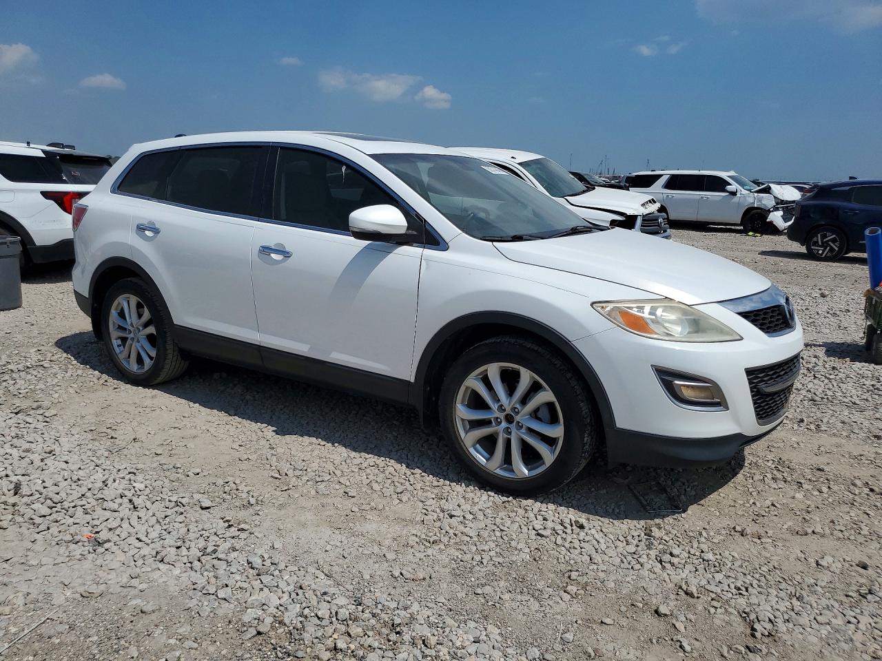 2012 Mazda Cx-9 White vin: JM3TB2DA0C0369071
