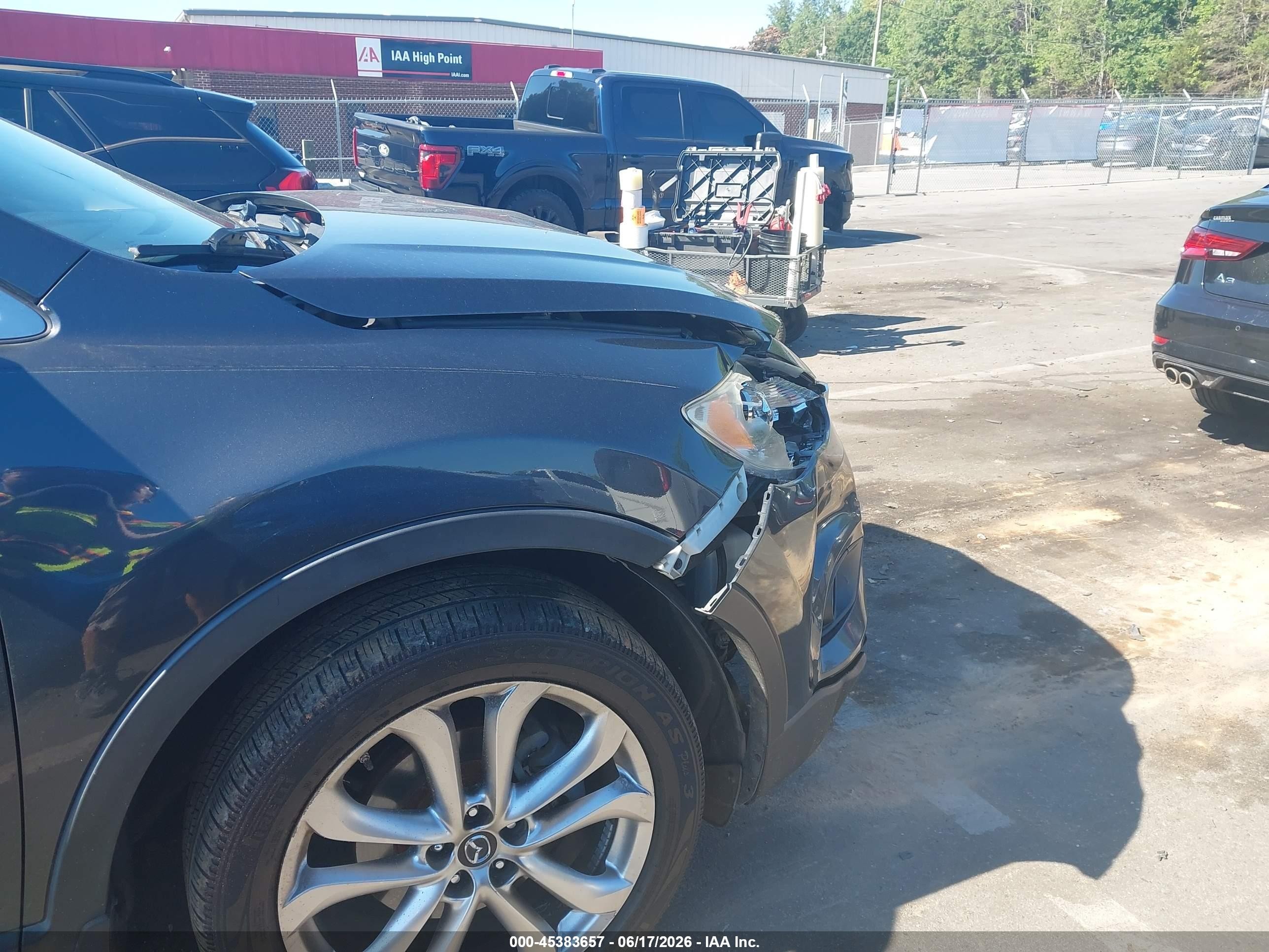 2013 Mazda Cx-9 Grand Touring Gray vin: JM3TB2DA0D0424524