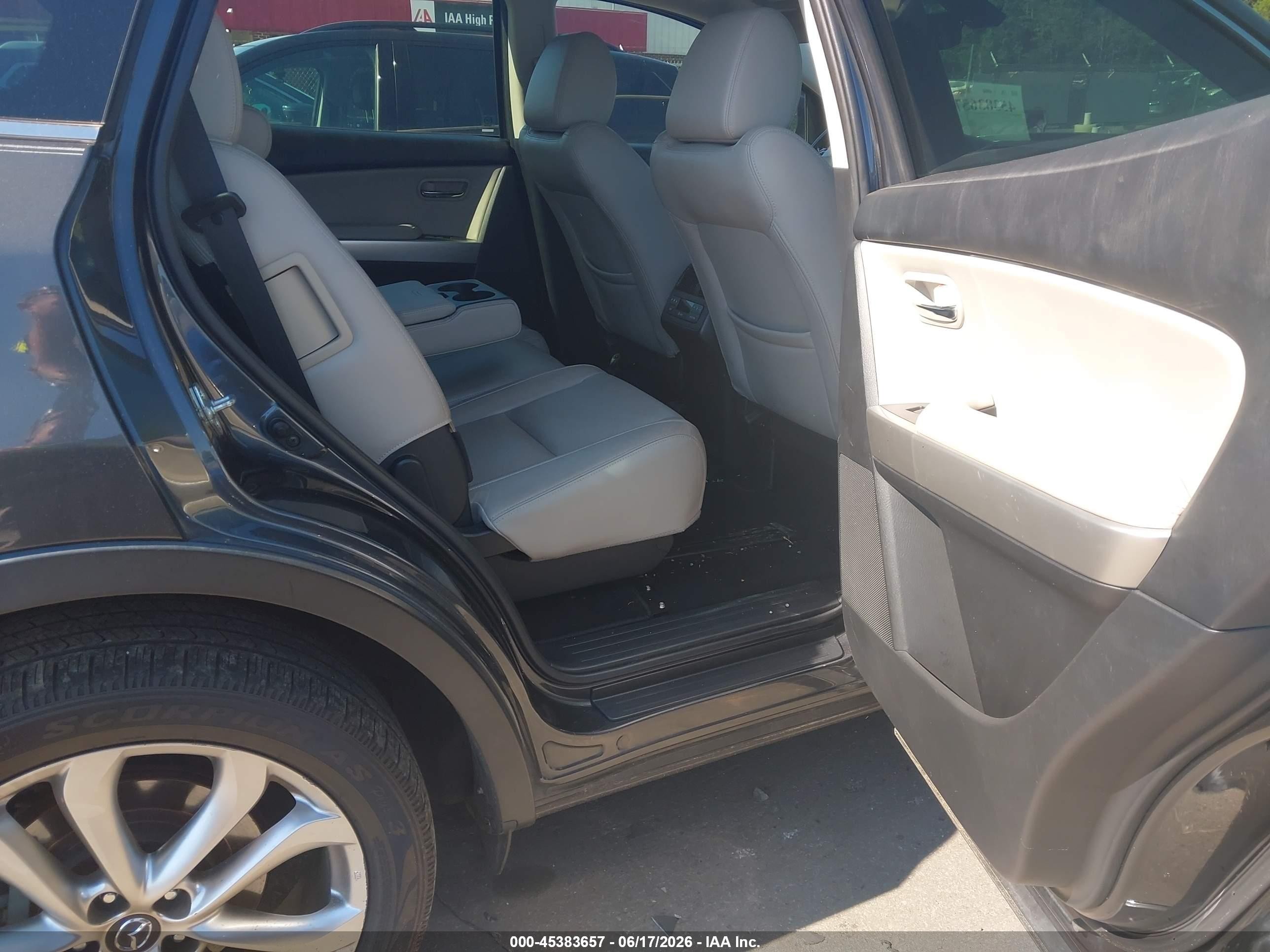 2013 Mazda Cx-9 Grand Touring Gray vin: JM3TB2DA0D0424524