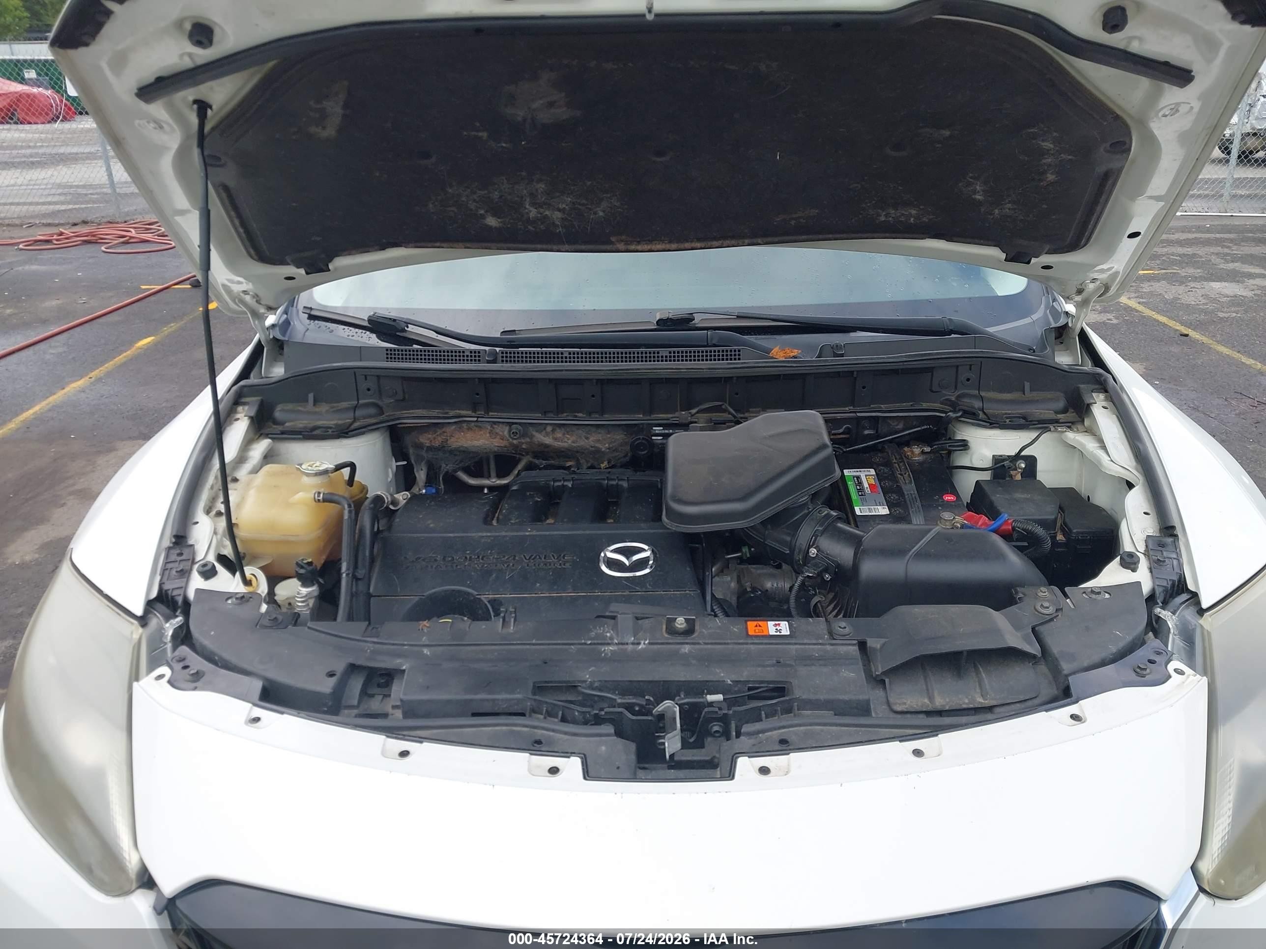 2013 Mazda Cx-9 Grand Touring White vin: JM3TB2DA1D0424080