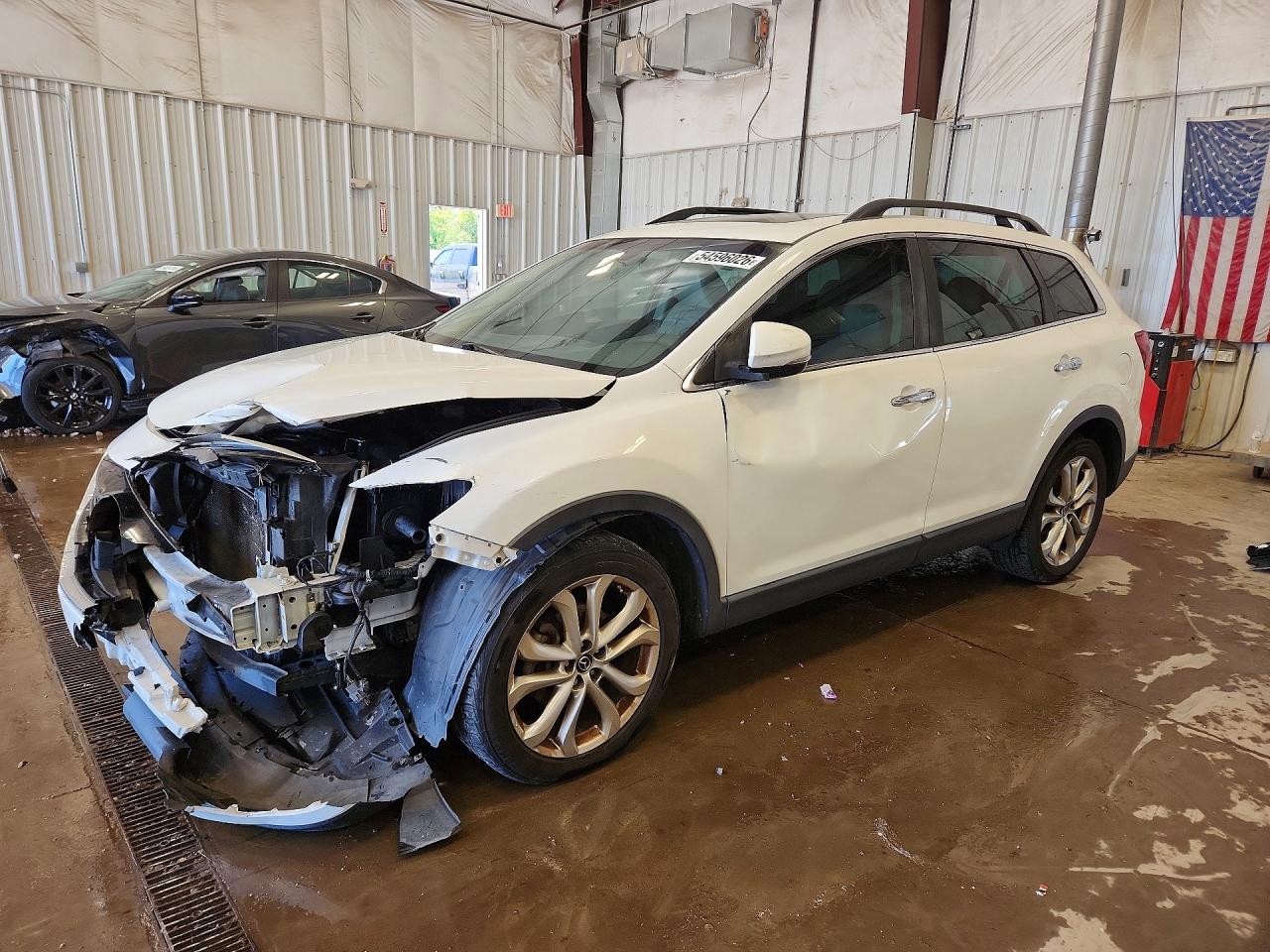 2013 Mazda Cx-9 Grand Touring Белый vin: JM3TB2DA1D0424144