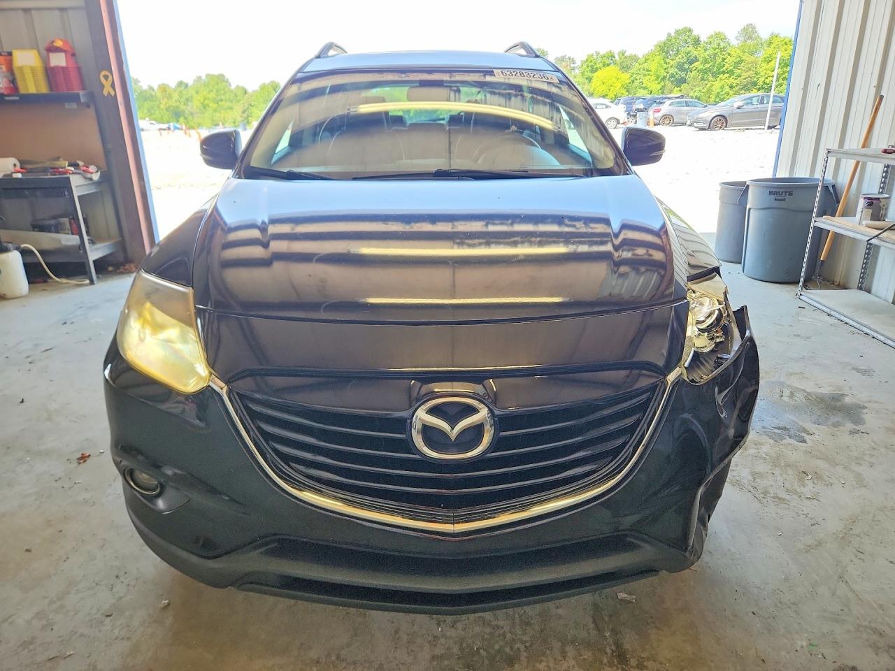 2013 Mazda Cx-9 Grand Touring Black vin: JM3TB2DA1D0424743