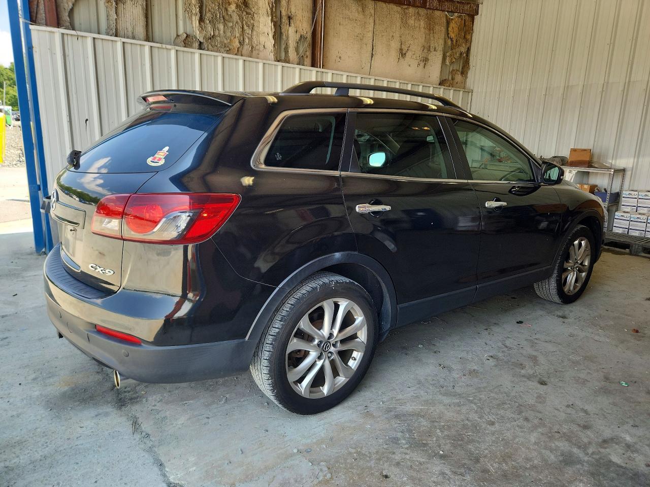 2013 Mazda Cx-9 Grand Touring Black vin: JM3TB2DA1D0424743