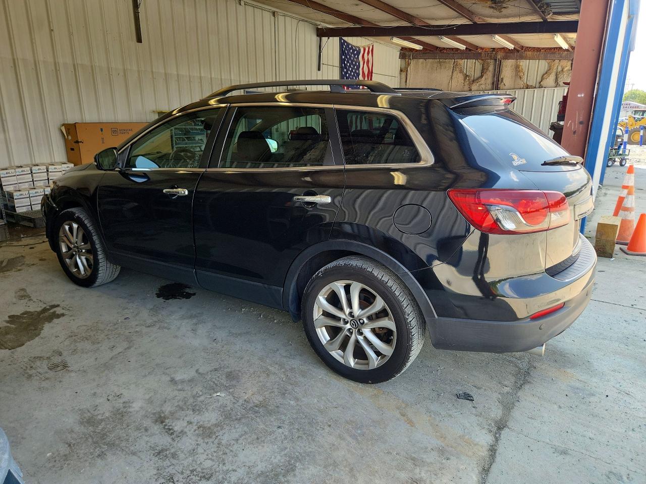 2013 Mazda Cx-9 Grand Touring Black vin: JM3TB2DA1D0424743